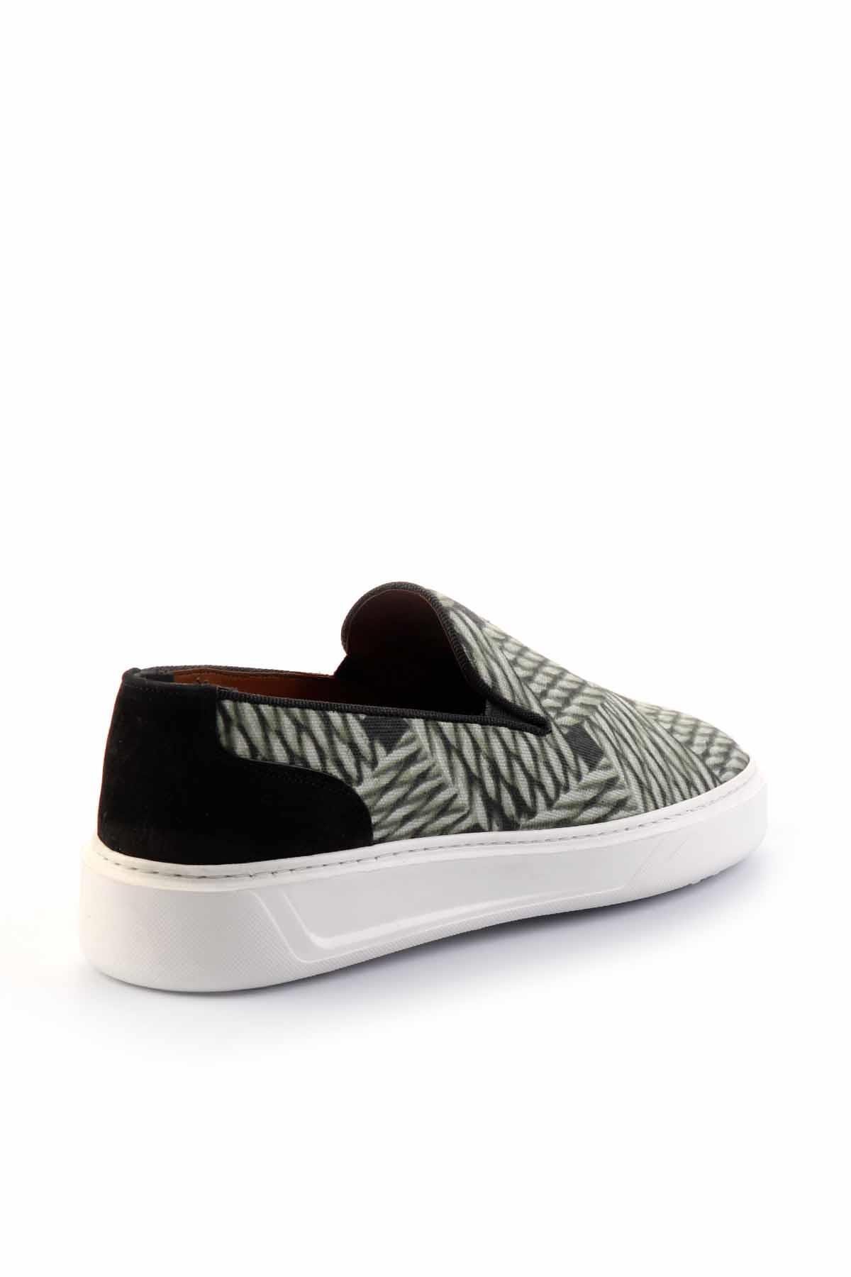 Yeşil Leather Erkek Casual Ayakkabı E01378002204