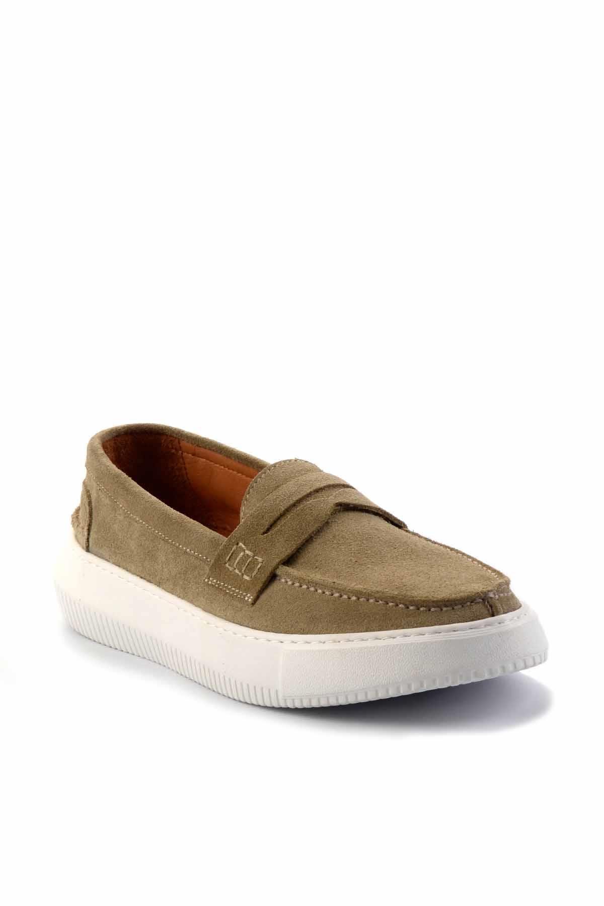 Yeşil Leather Erkek Casual Ayakkabı E01442000102