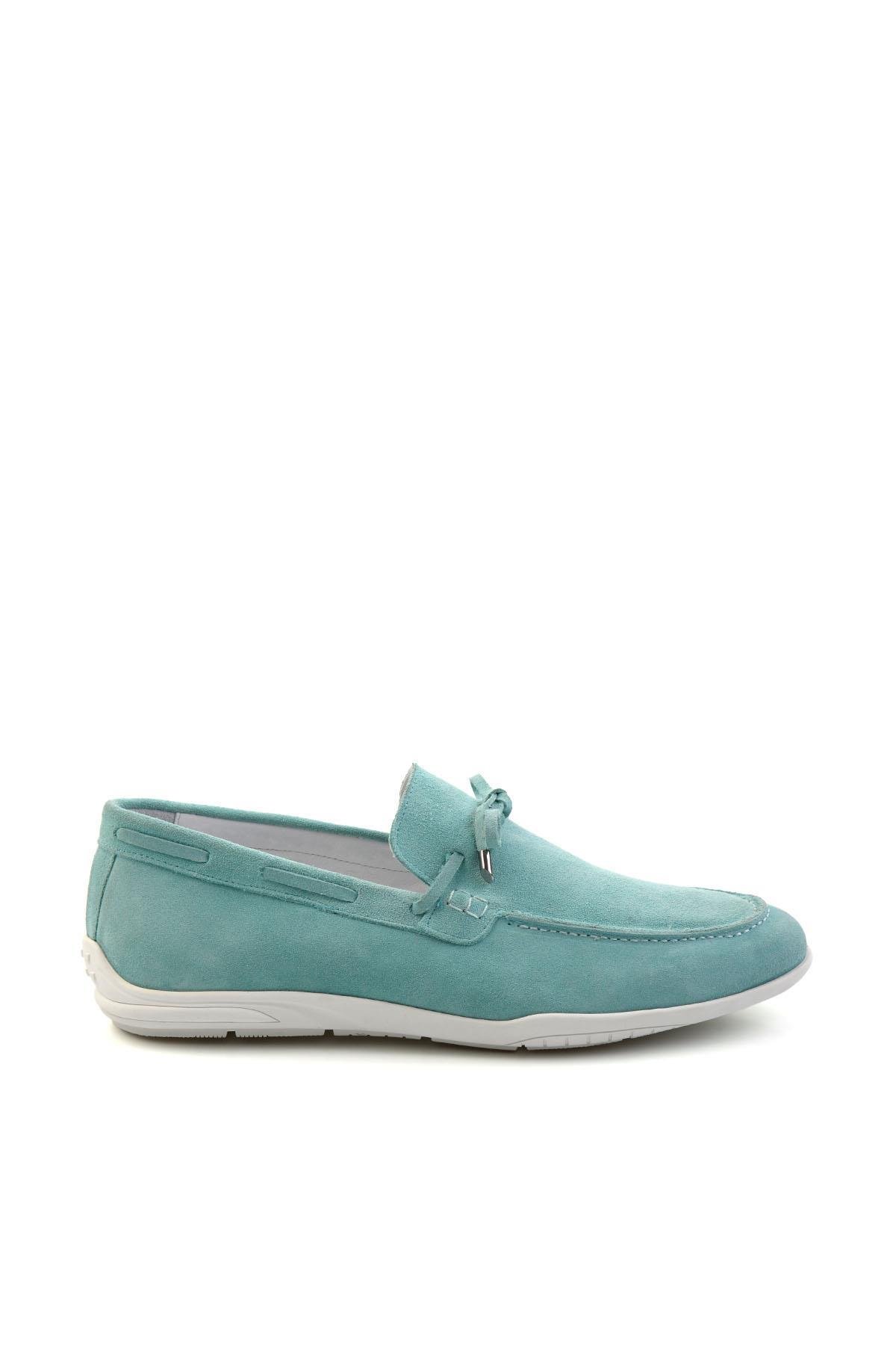 Yeşil Leather Erkek Loafer Ayakkabı E01011033002