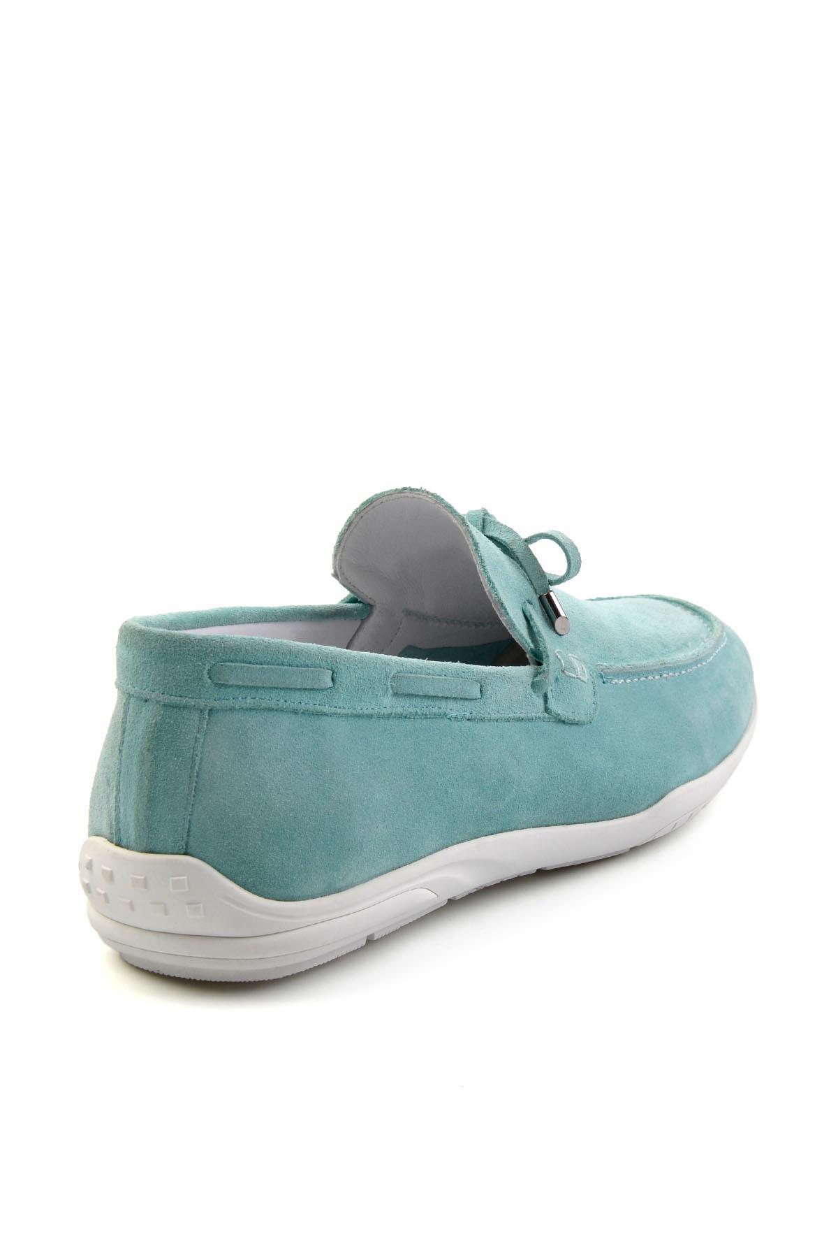 Yeşil Leather Erkek Loafer Ayakkabı E01011033002