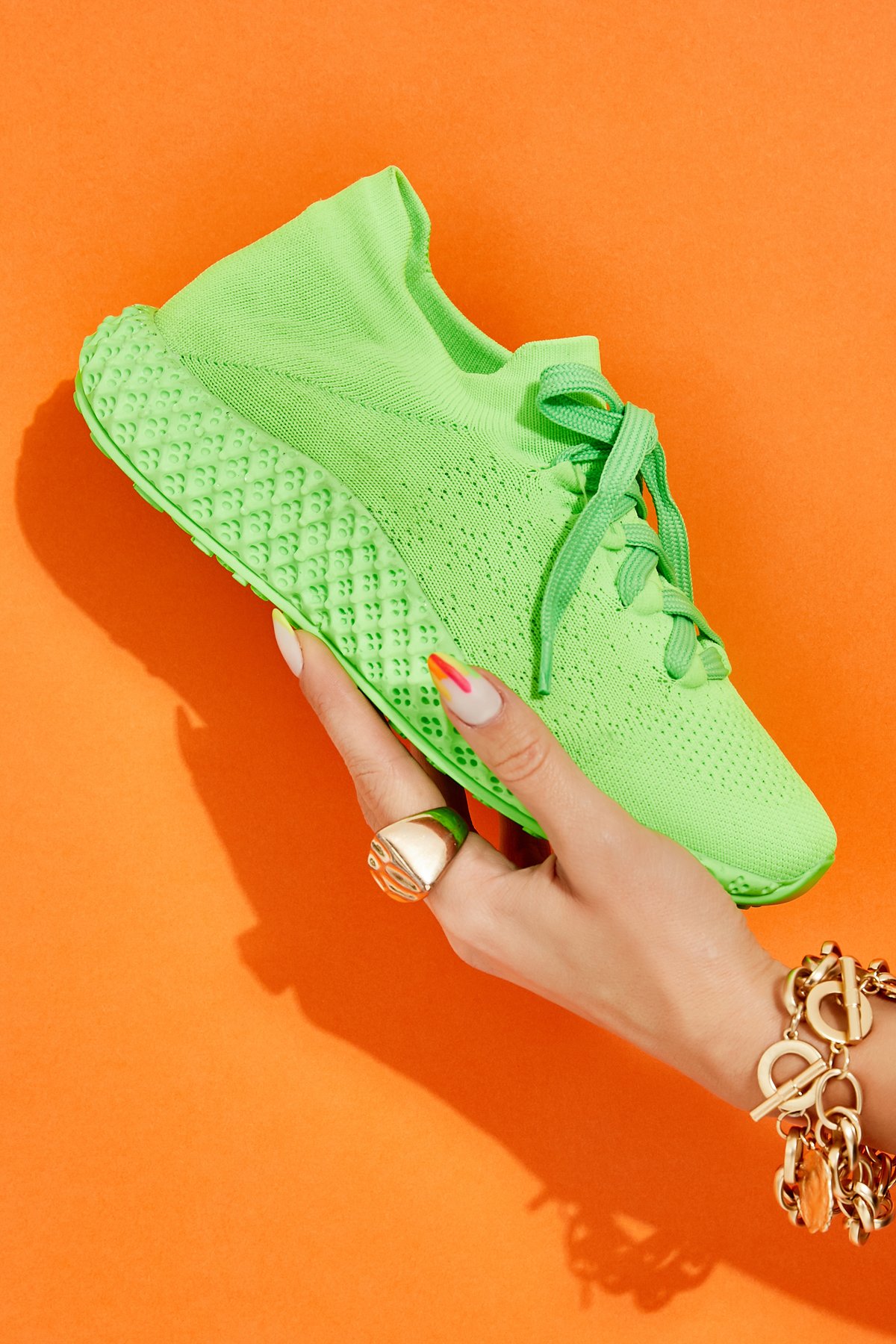 YEŞİL/YEŞİL KADIN SNEAKERS L0816048882