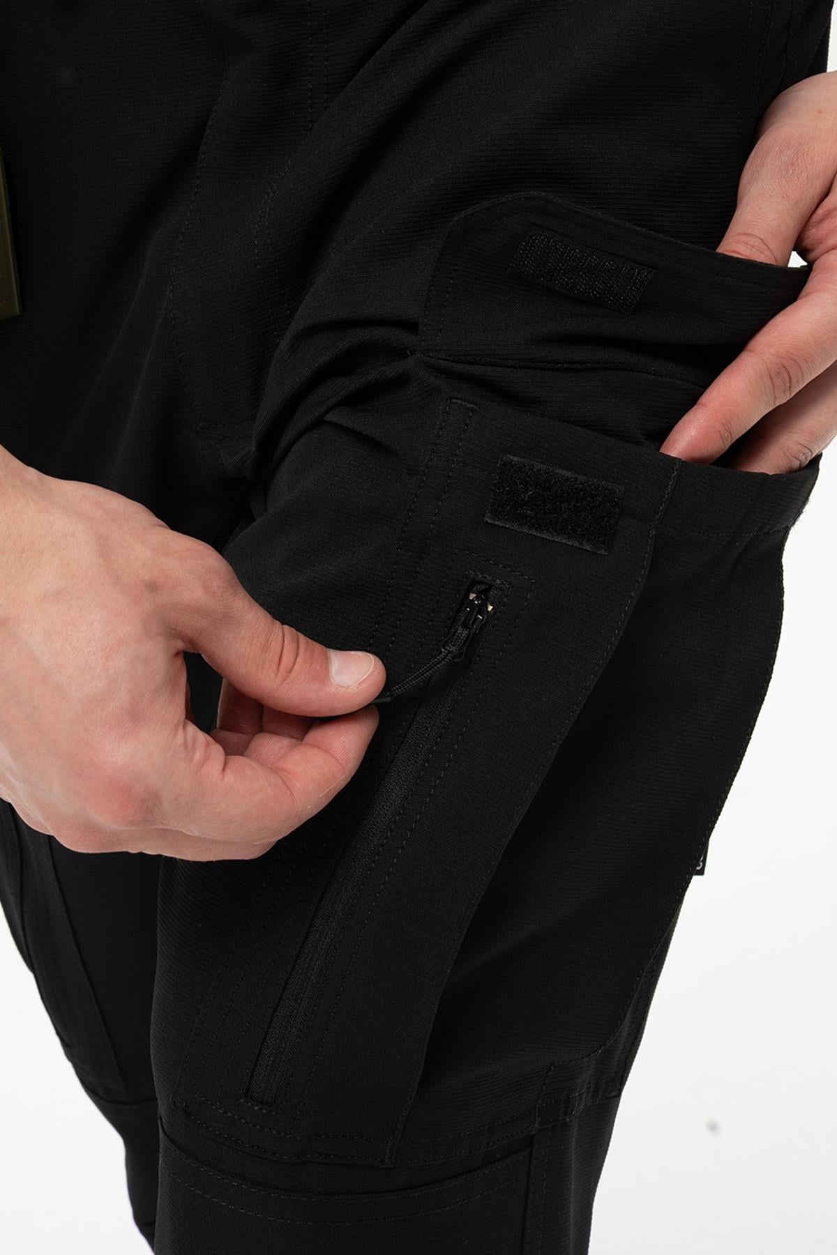 COMMAND ERKEK SİYAH PANTOLON