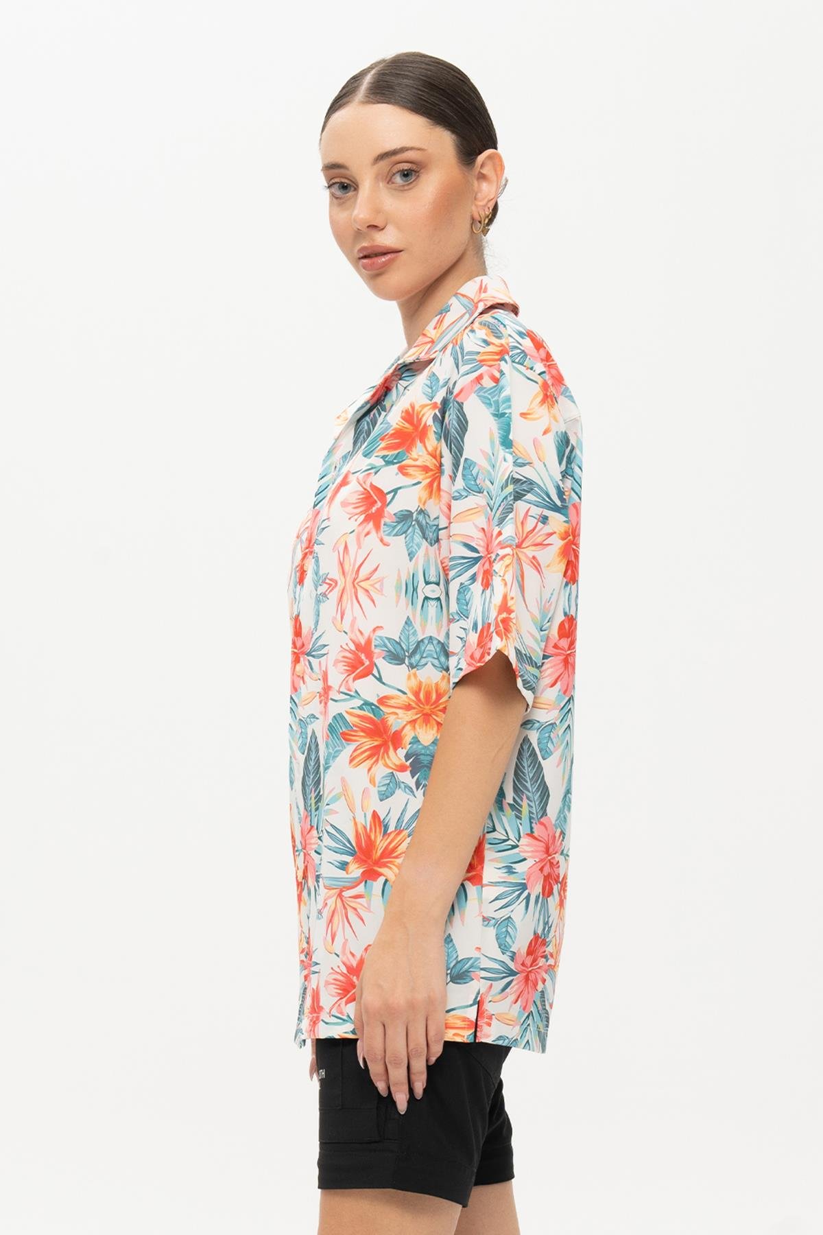 FLORAL GÖMLEK