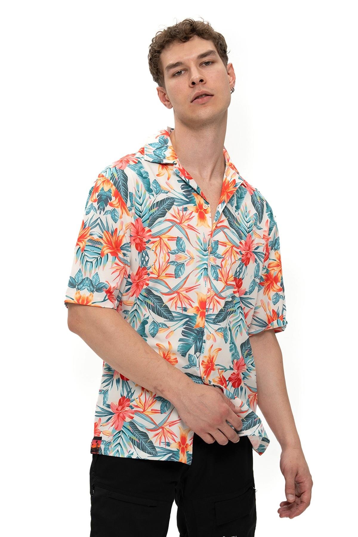 FLORAL GÖMLEK