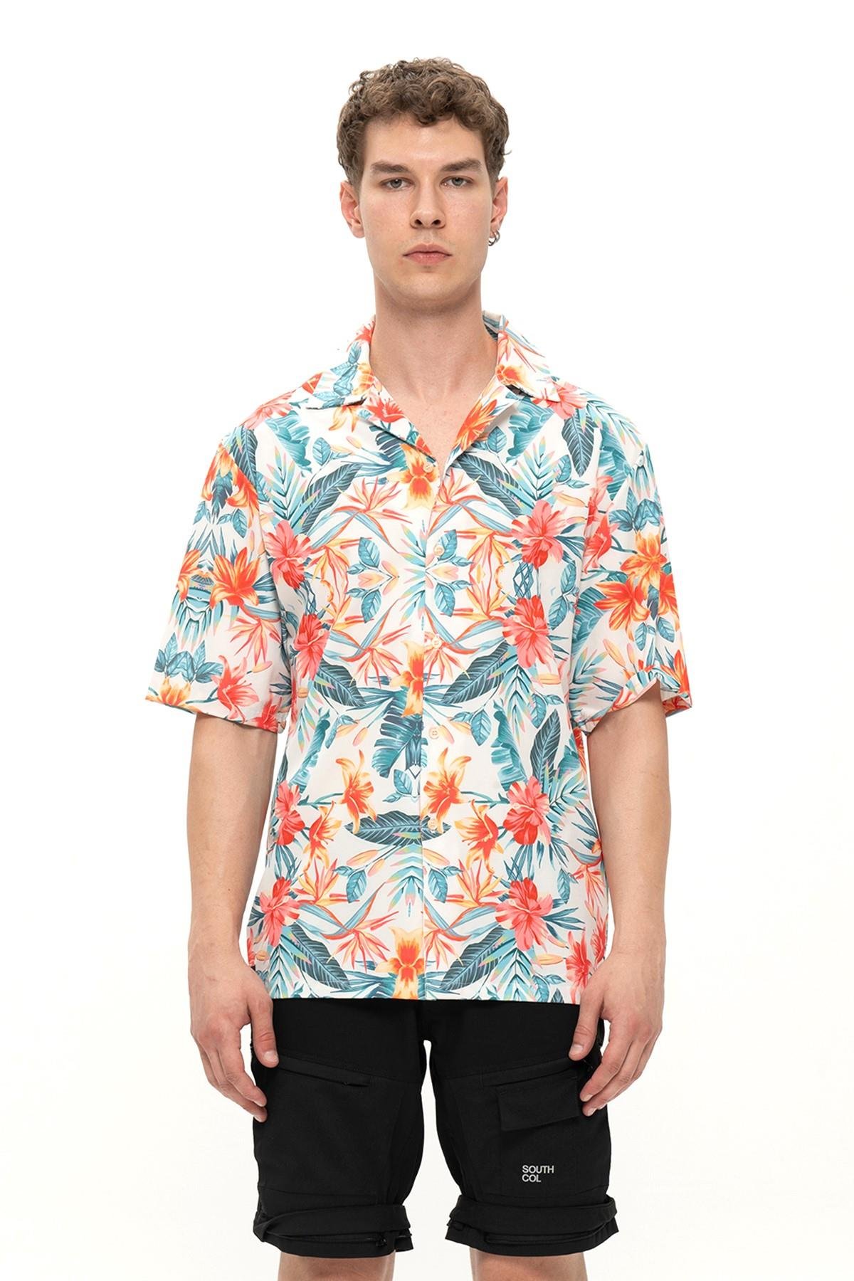 FLORAL GÖMLEK