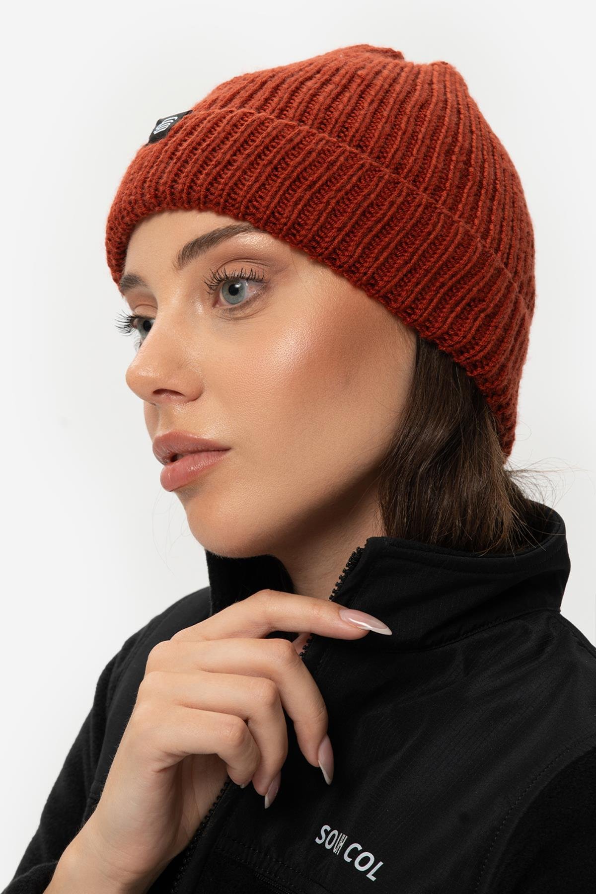 Sherpa Beanie Kİremit