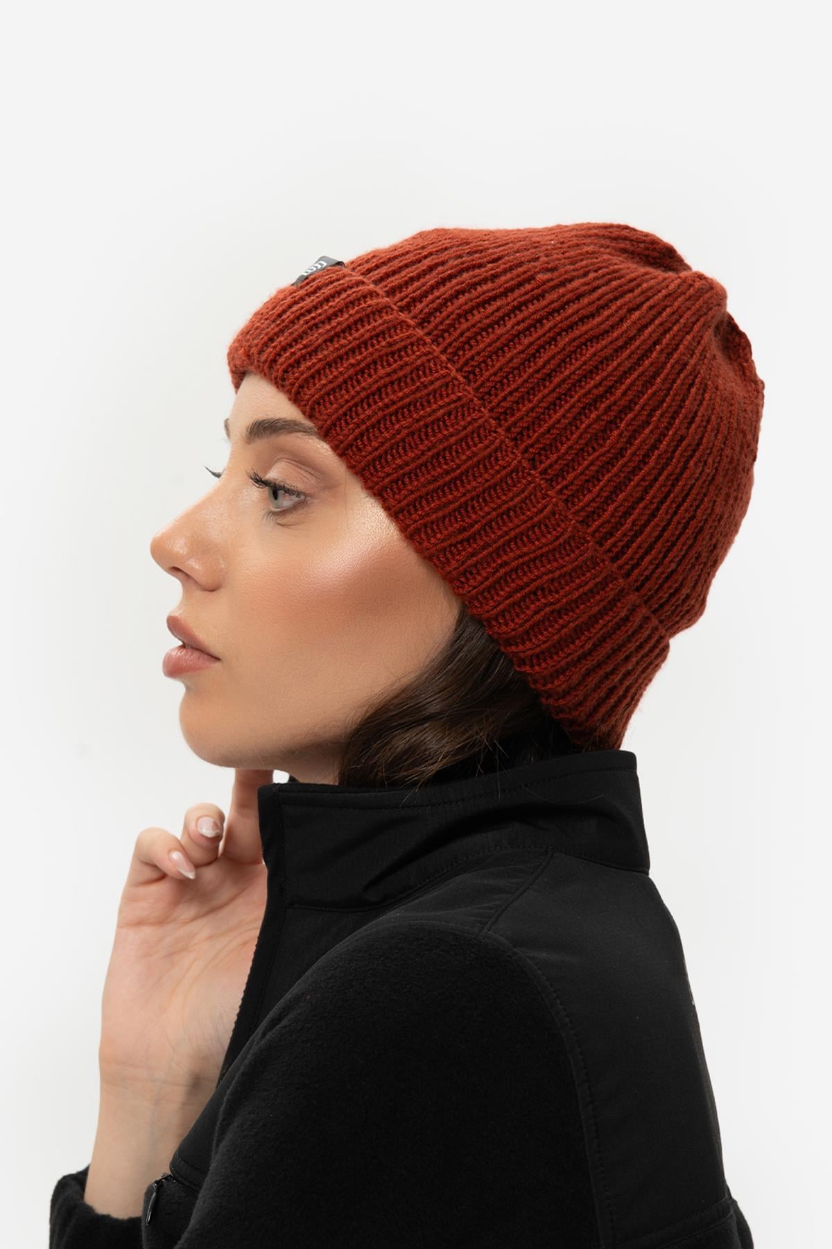 Sherpa Beanie Kİremit