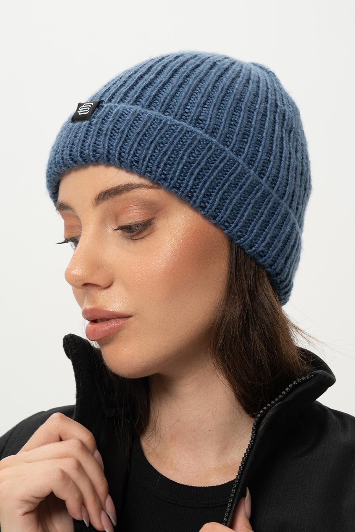 Sherpa Beanie Mavi