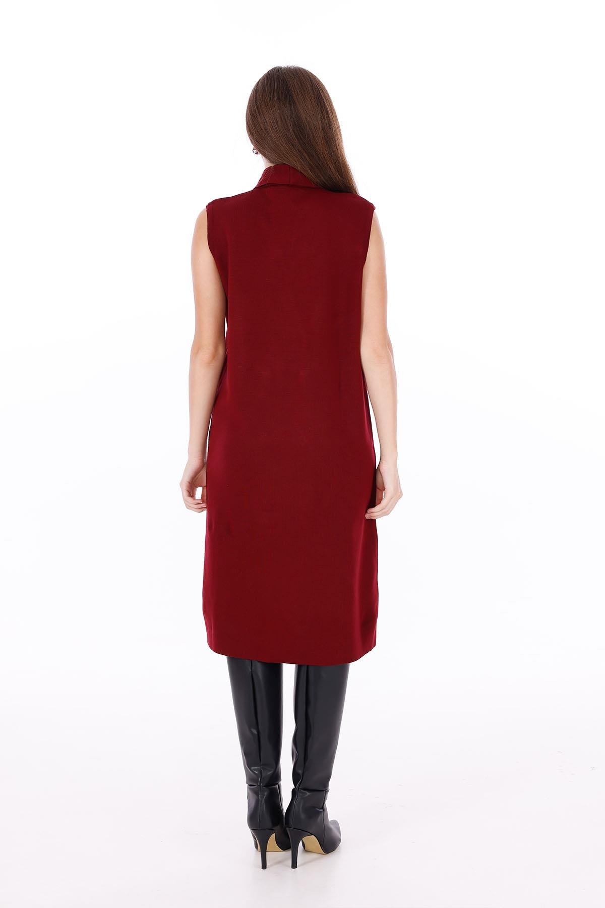 DÜĞME DETAYLI HIRKA BORDOHM1319