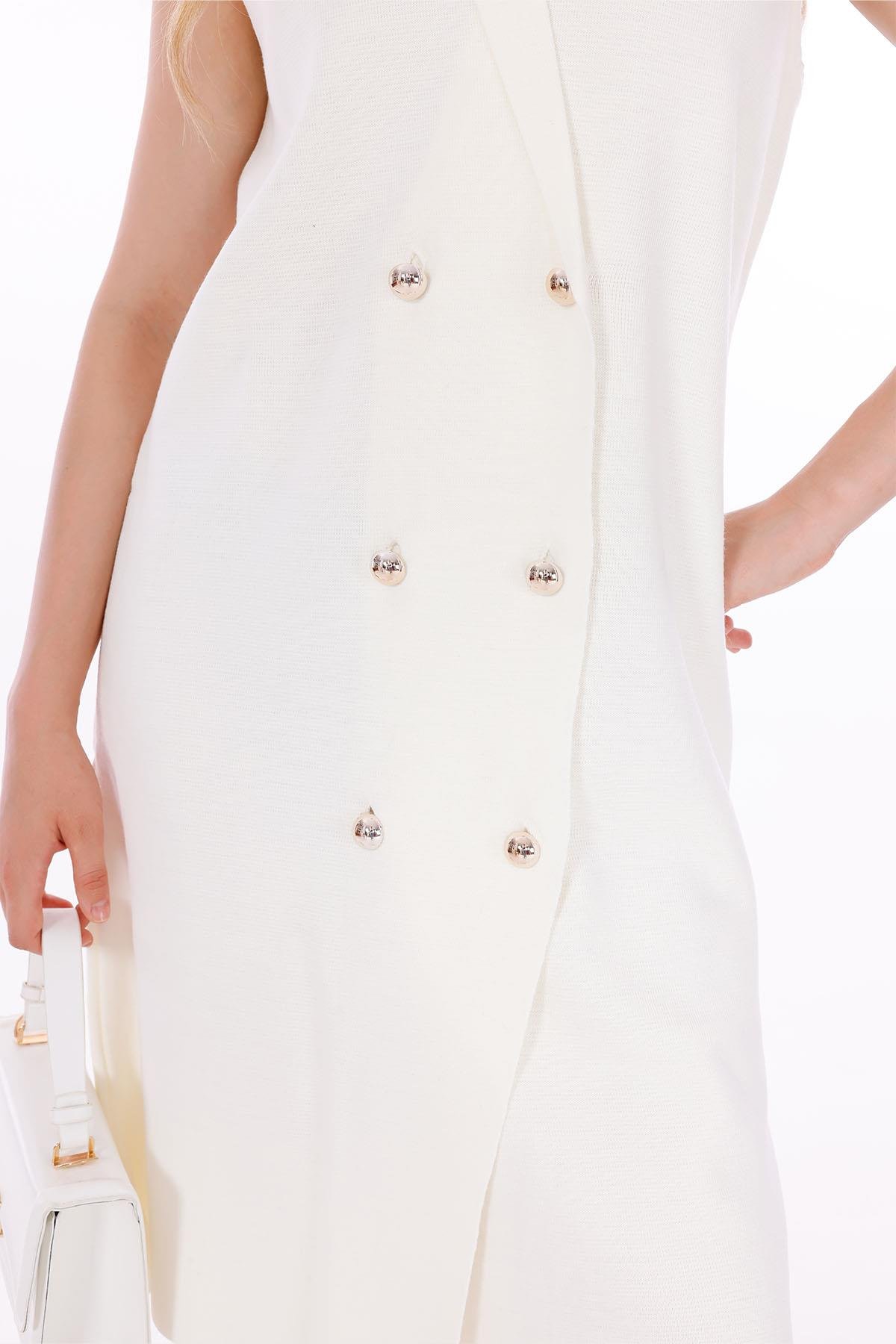 DÜĞME DETAYLI HIRKA EKRUHM1319