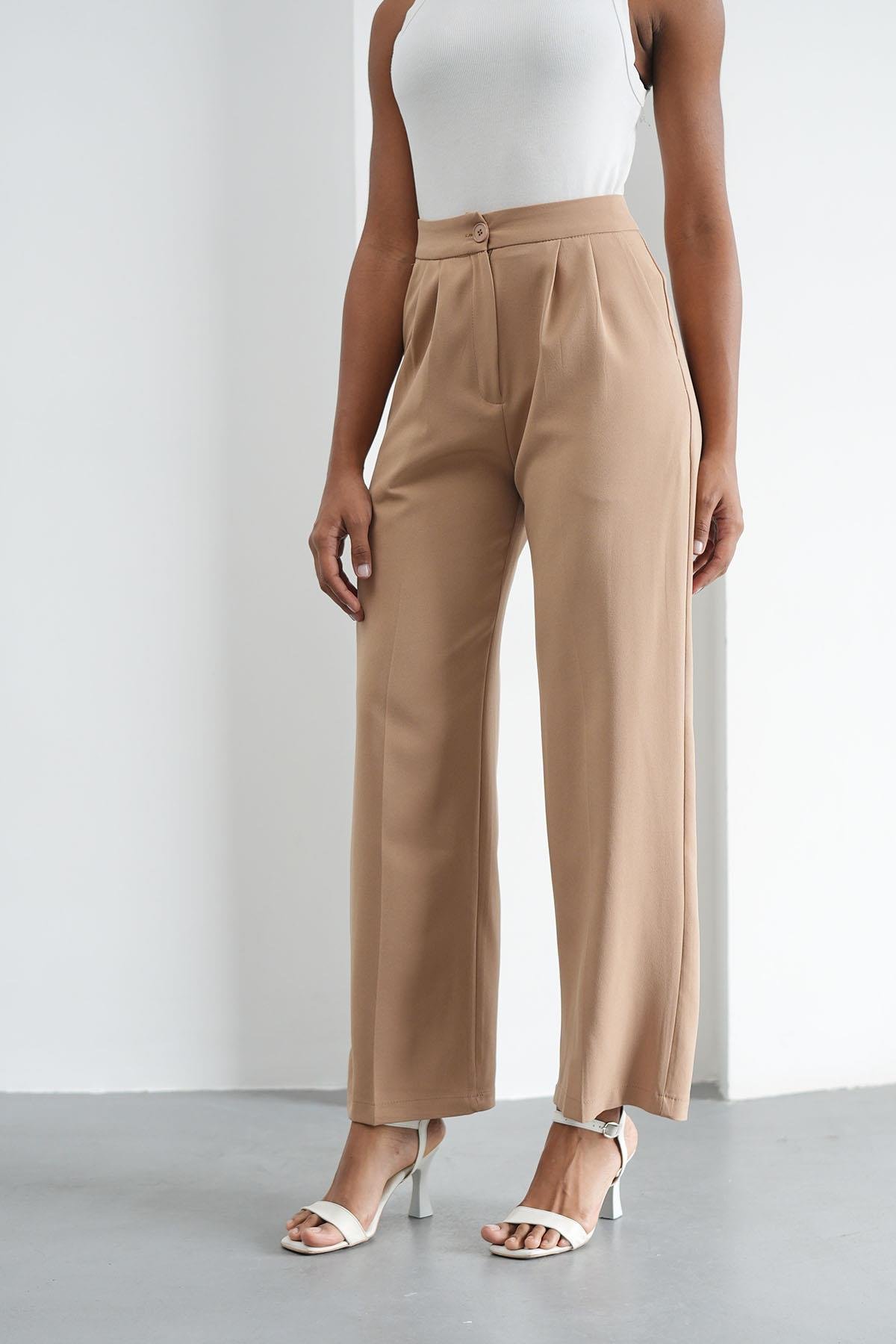 Palazzo Camel PantolonHM1335