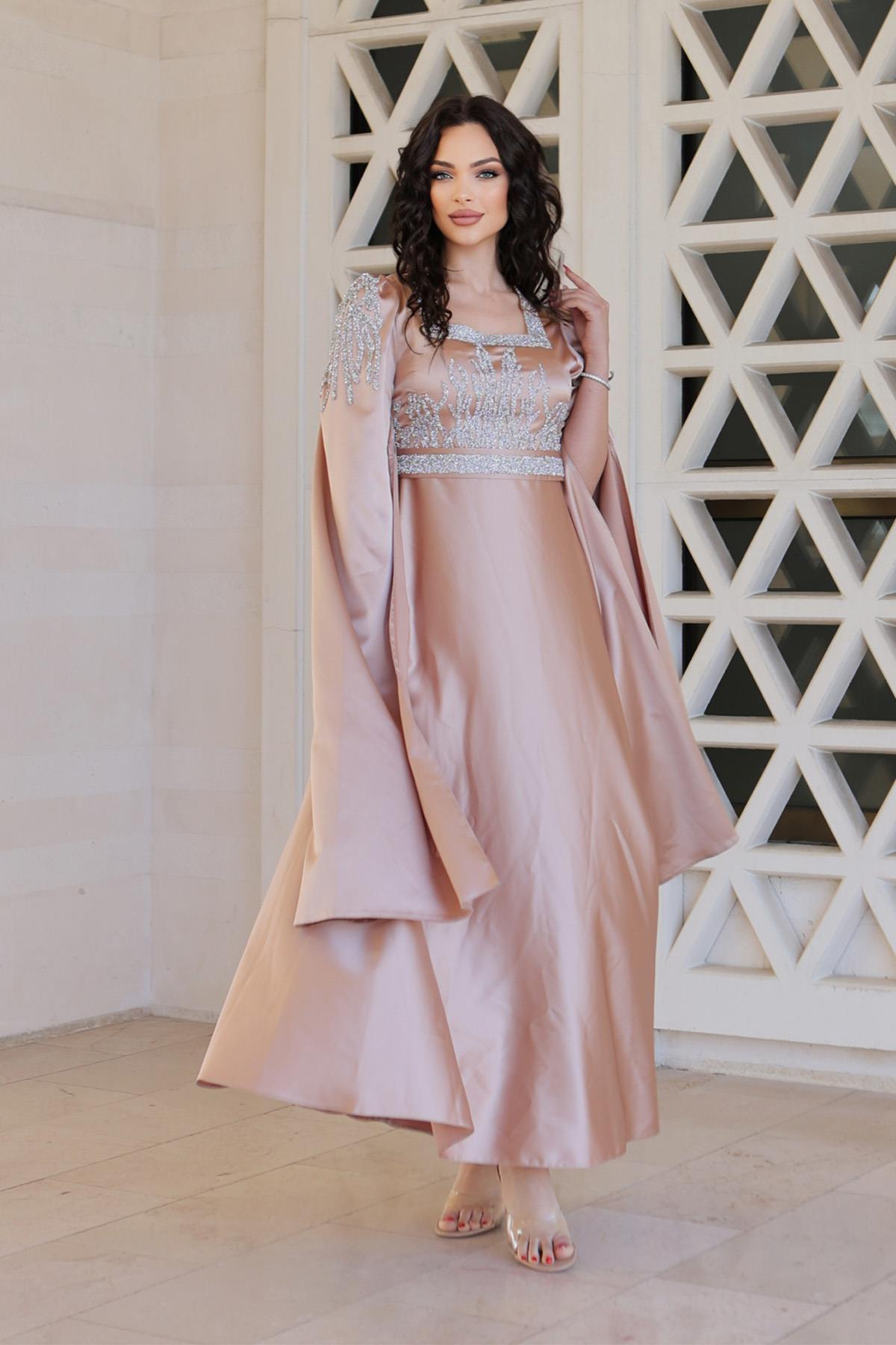 Hijab Swan Evening CamelLP2021