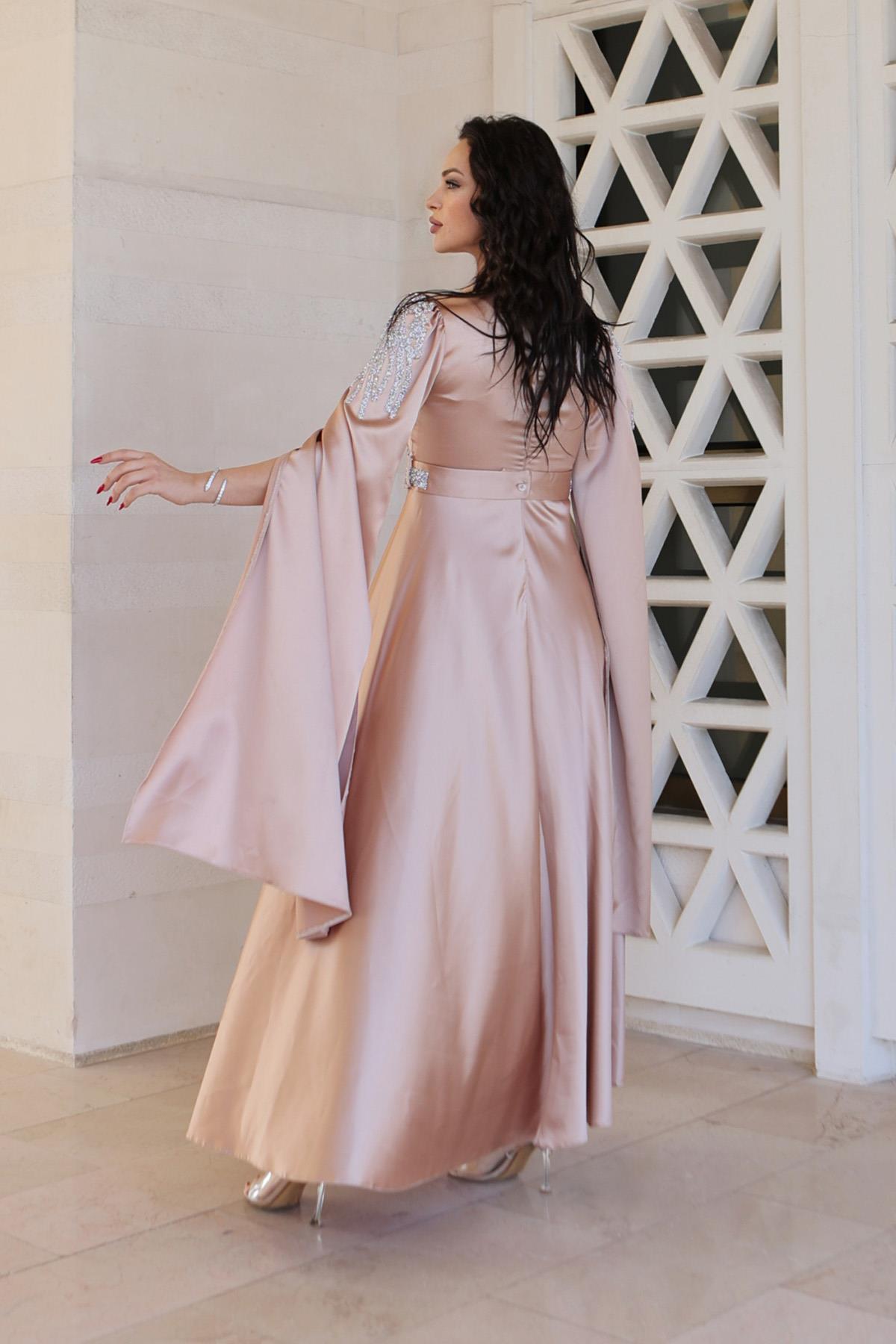 Hijab Swan Evening CamelLP2021