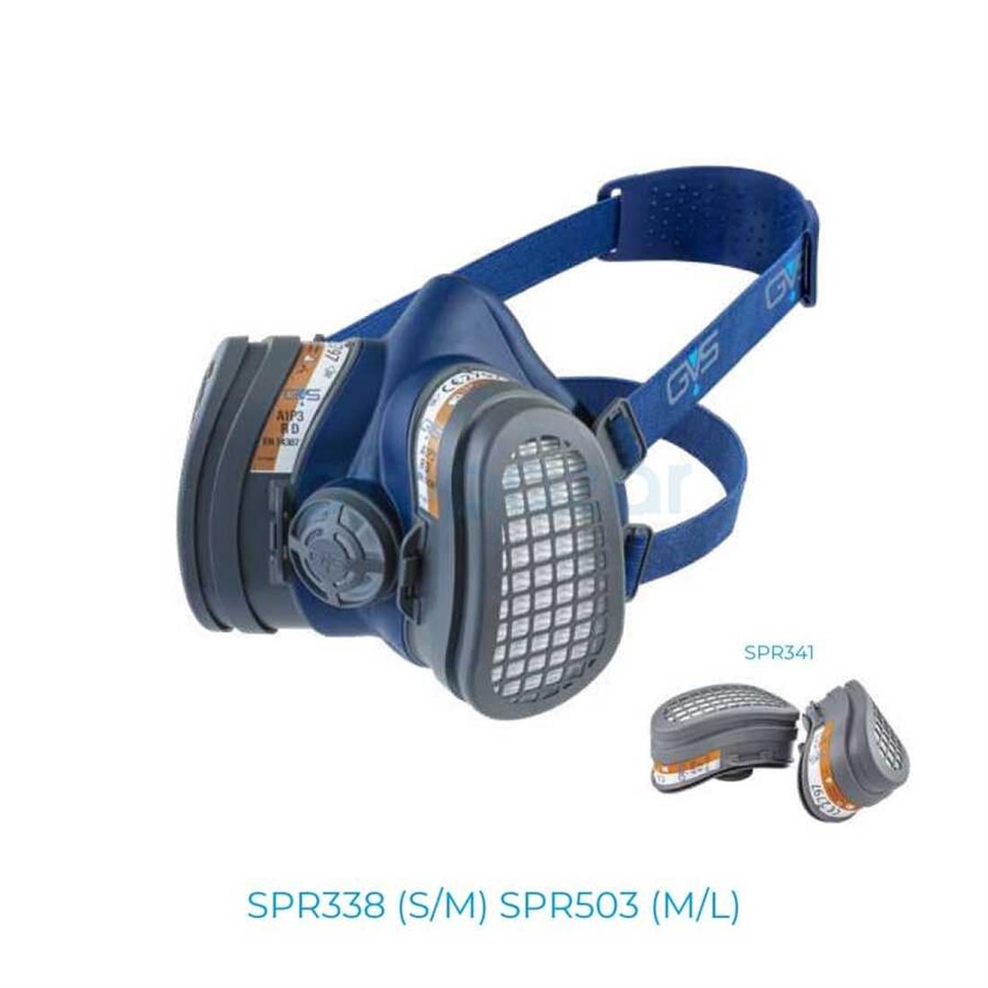 GVS Elipse A1P3 Yarım Yüz Maskesi - SPR503