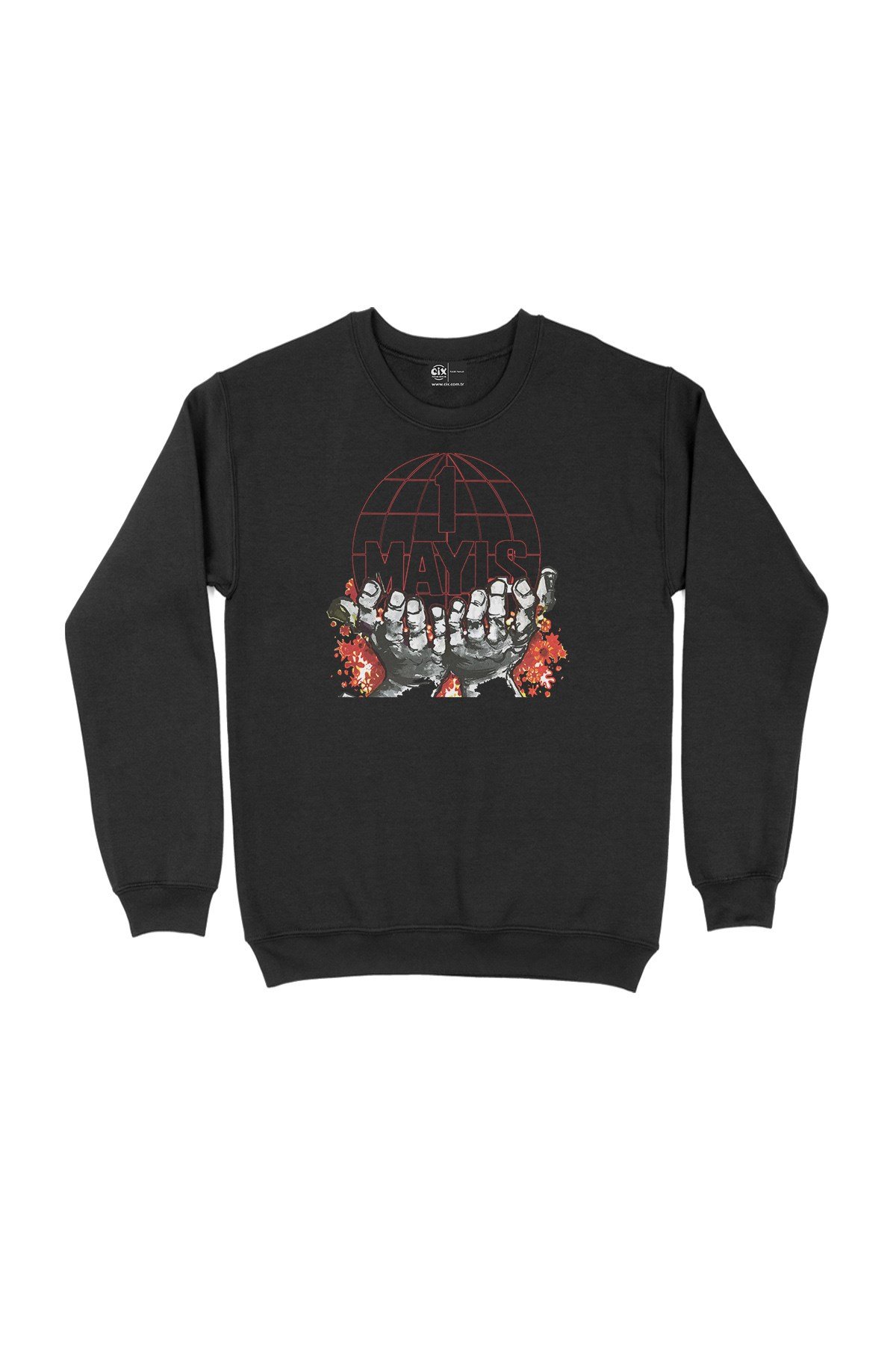 1 Mayıs Baskılı Sweatshirt