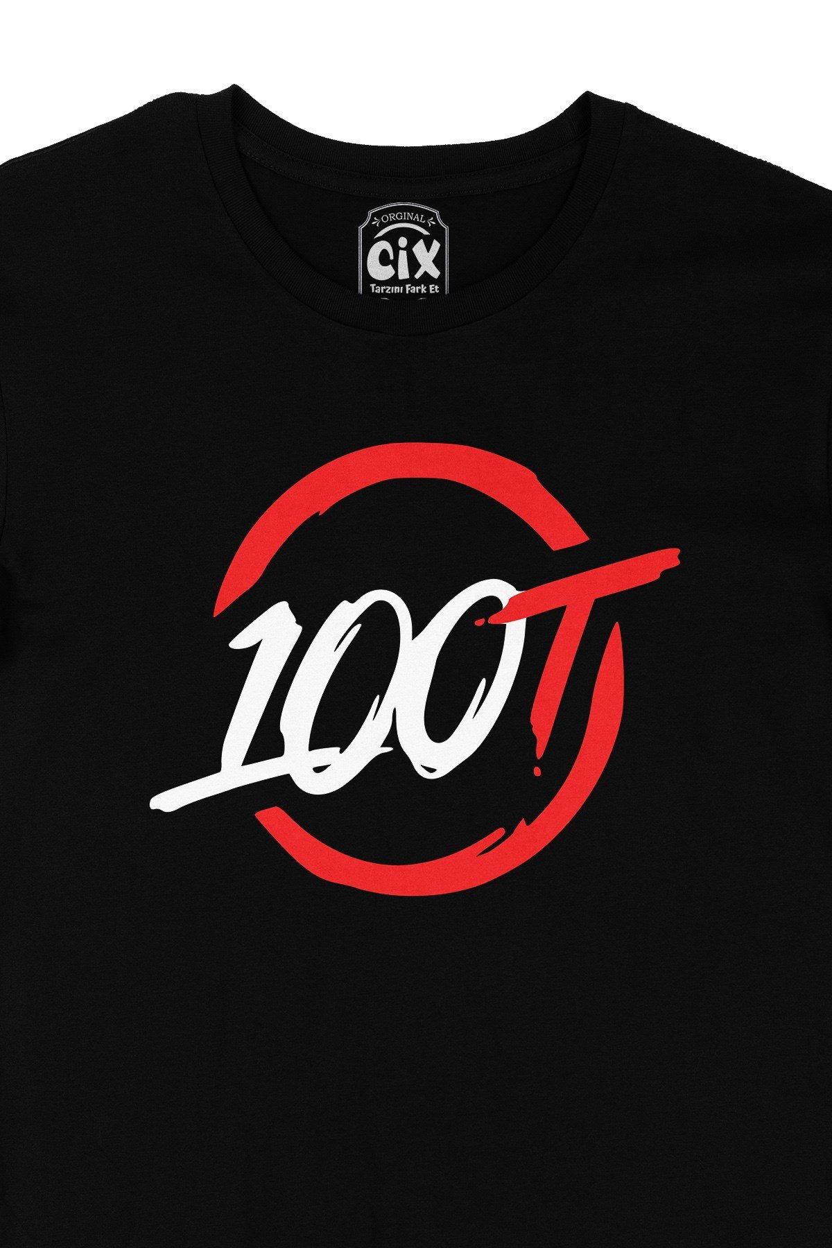100 Thieves Siyah Tişört