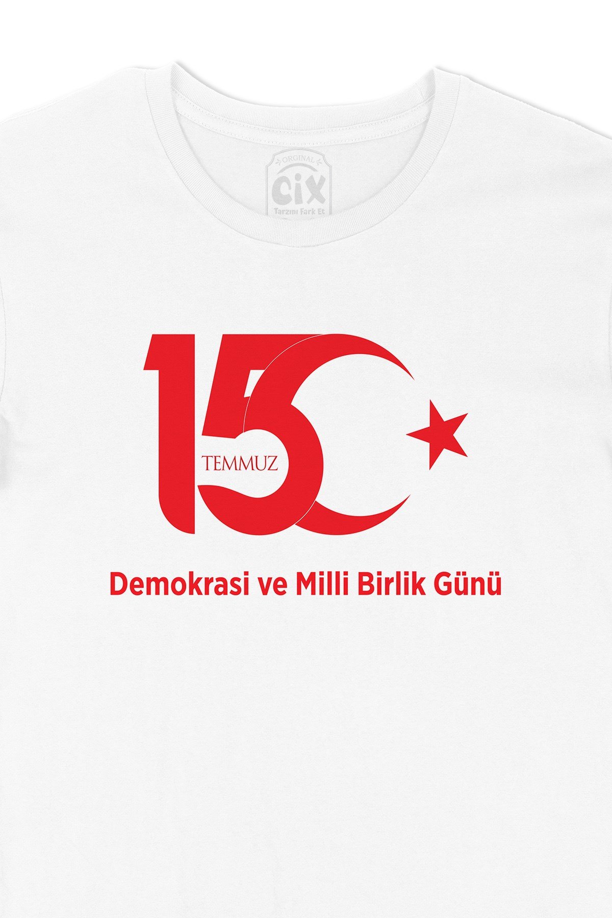 15 Temmuz Baskılı Tişört