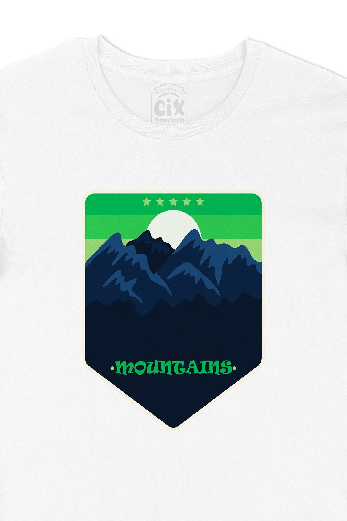 5 Stars Mountains  Tişört