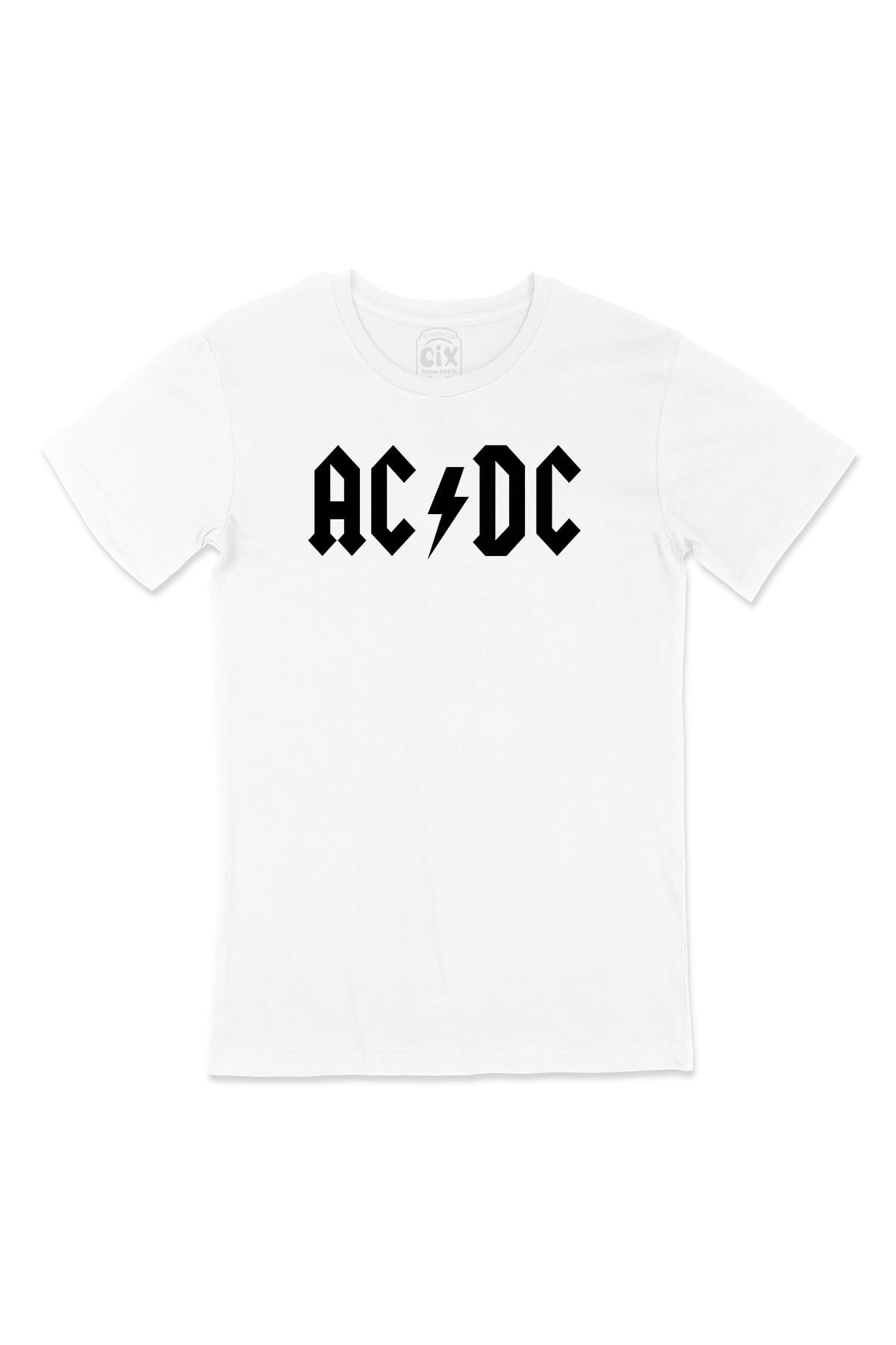 AC DC Siyah Logolu Tişört