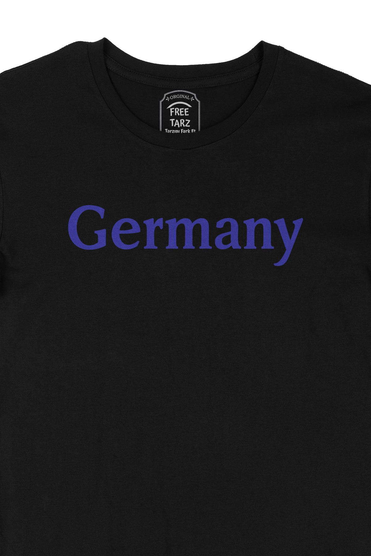 Almanya Germany Büyük Baskılı Siyah Tişört Almanya Germany Büyük Baskılı Siyah Tişört - Ücretsiz Kargo