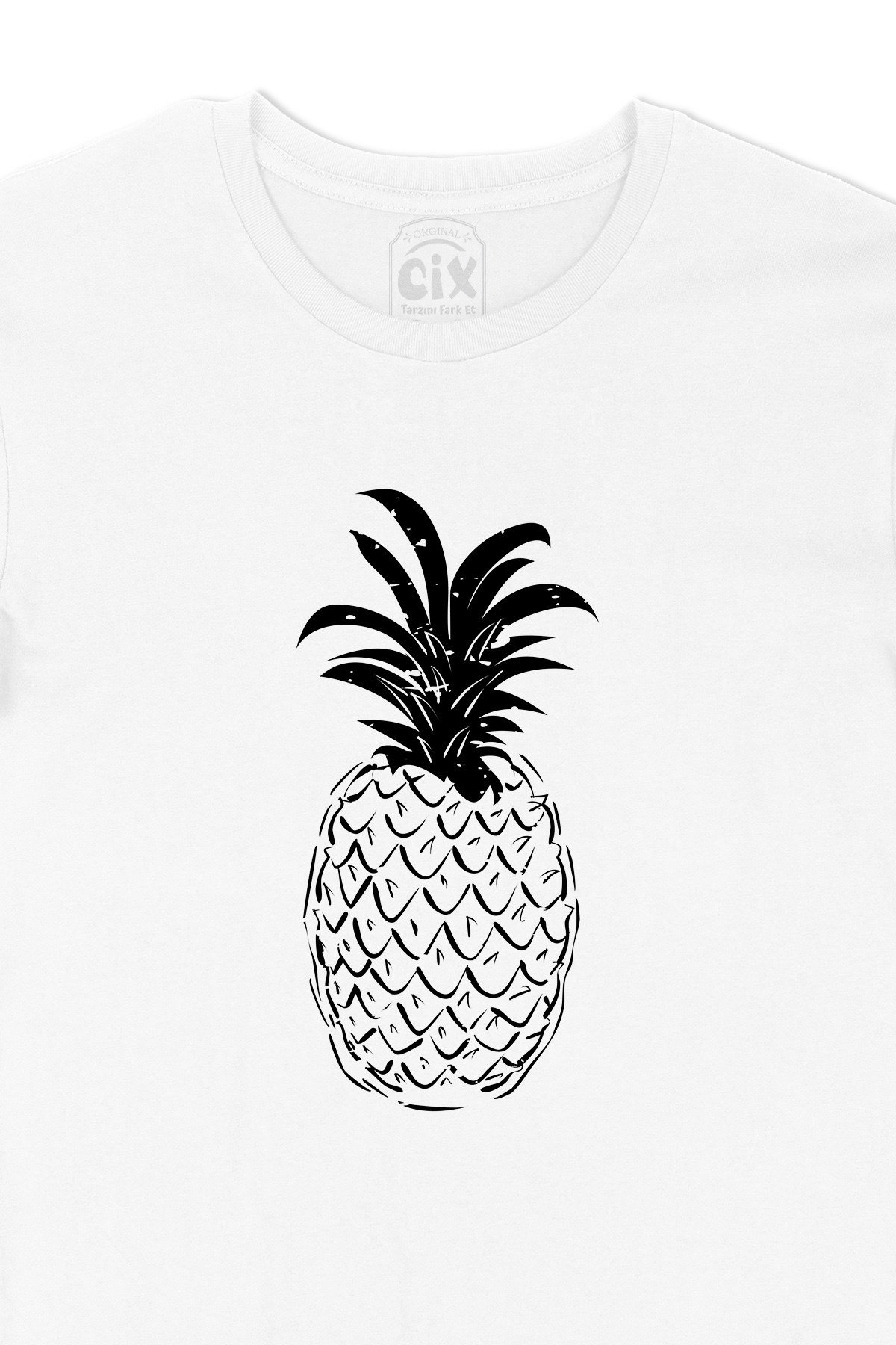 Ananas Tasarımlı Tişört