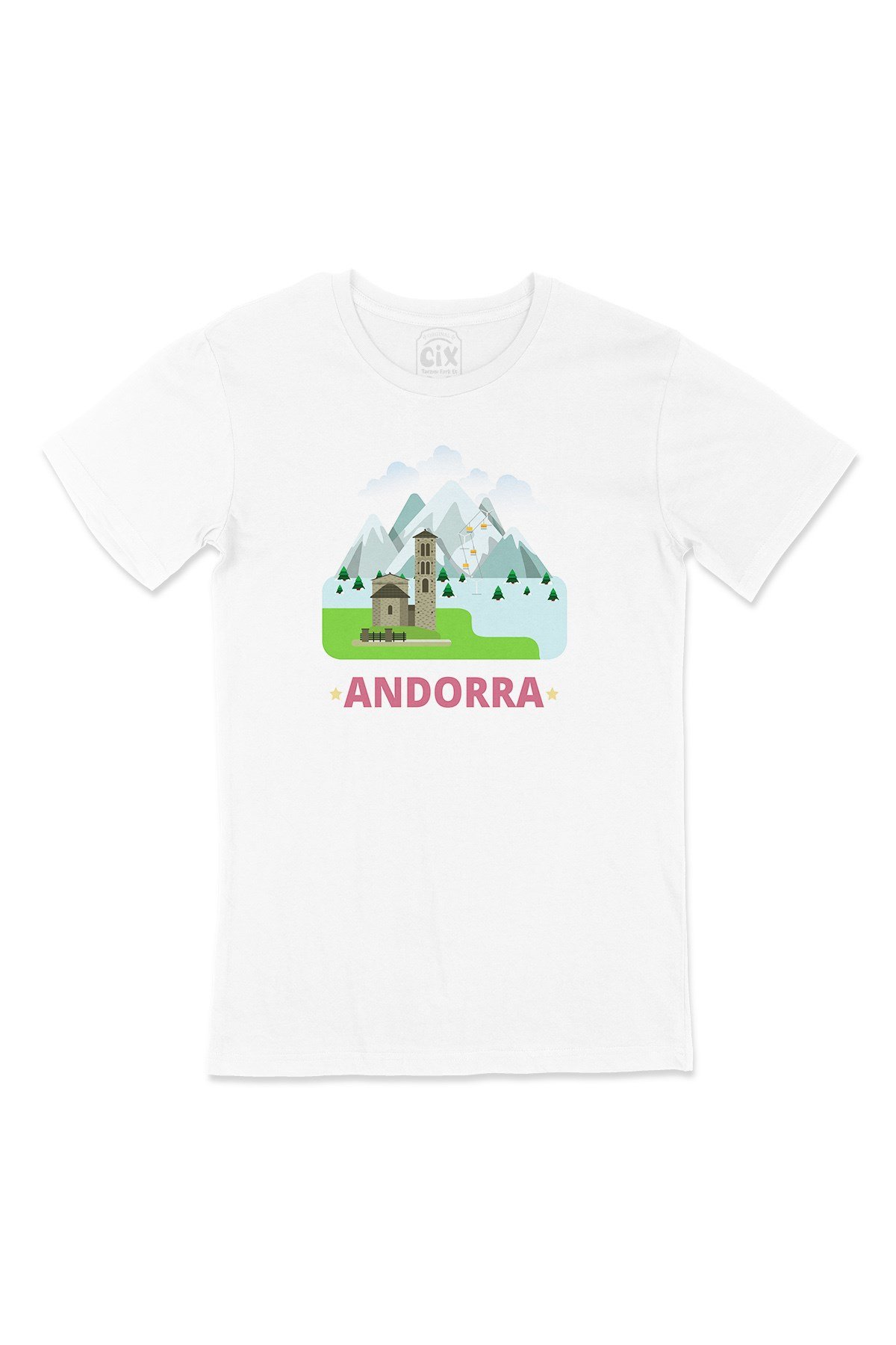 Andorra Tişört