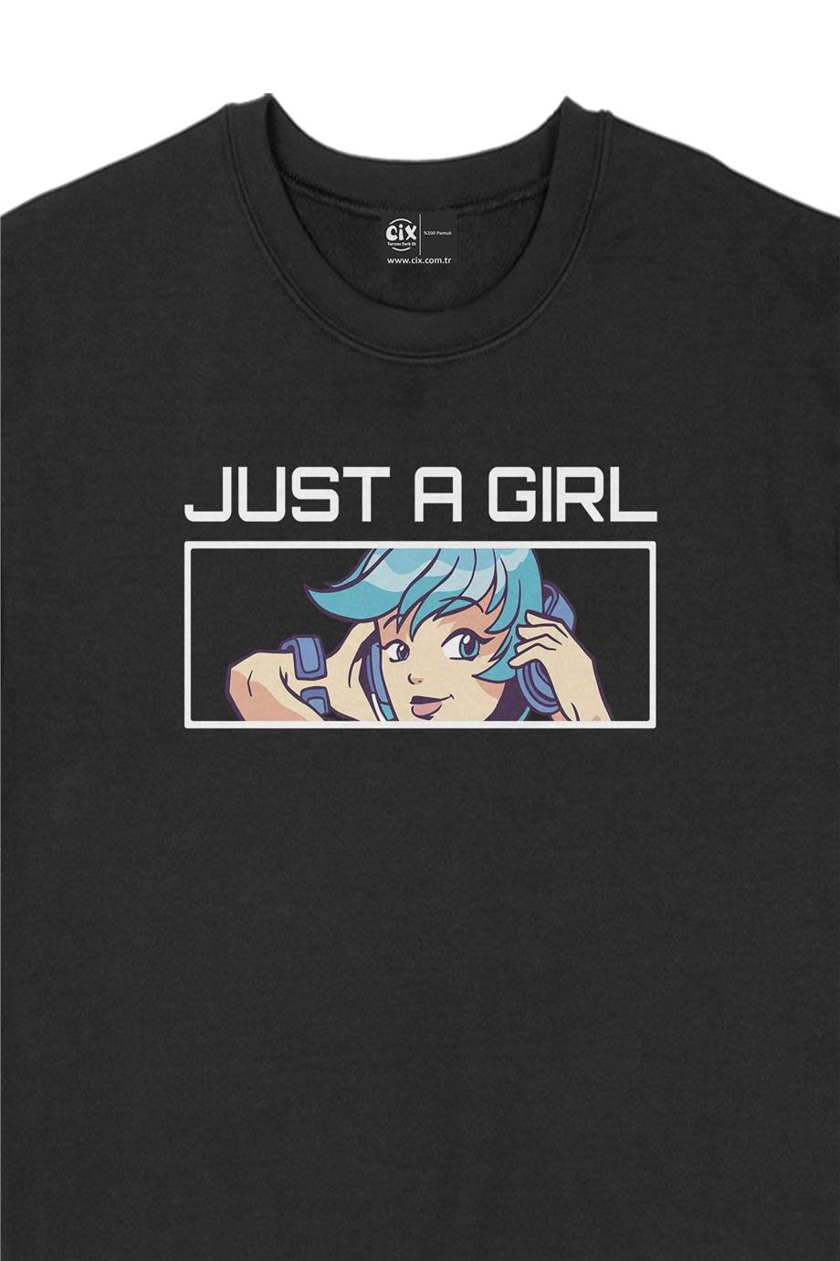 Anime Kız Çizimli Sweatshirt Anime Kız Çizimli Sweatshirt - Ücretsiz Kargo