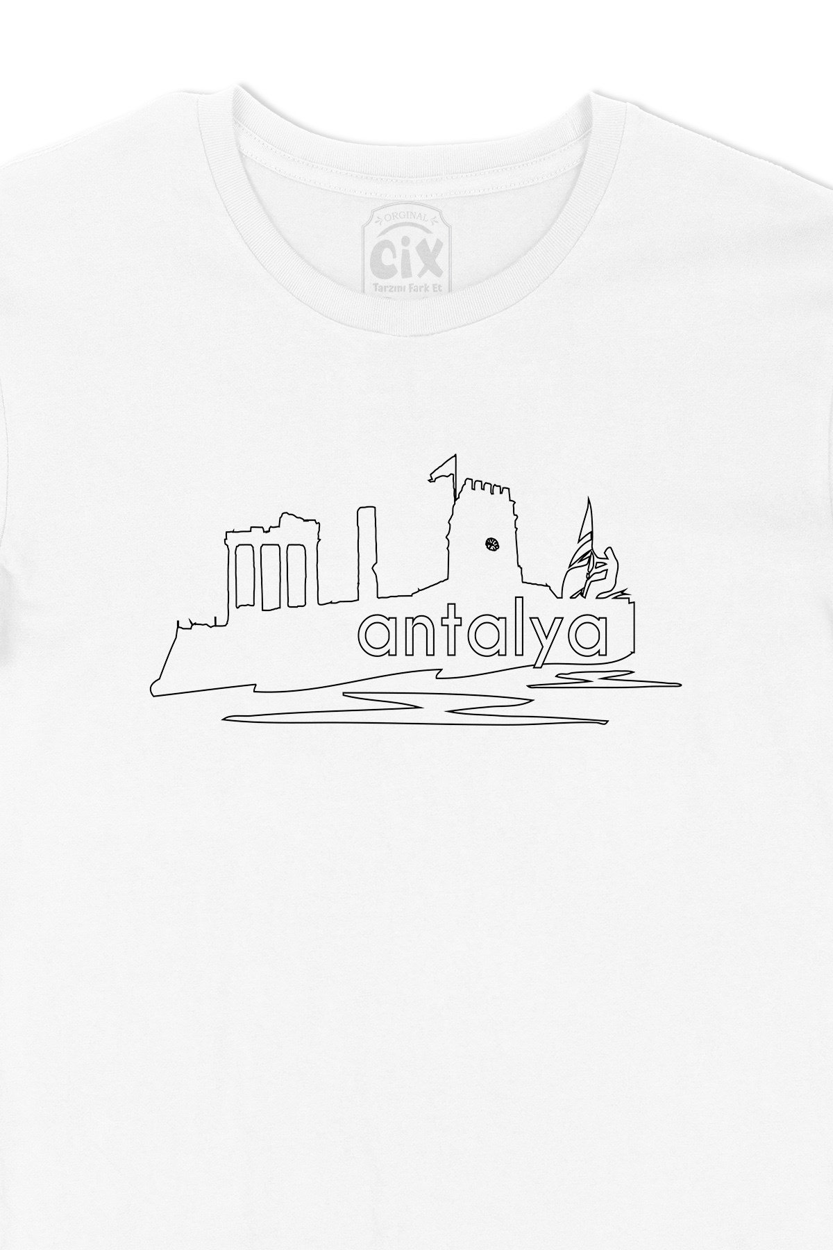 Antalya Çizimli Tişört