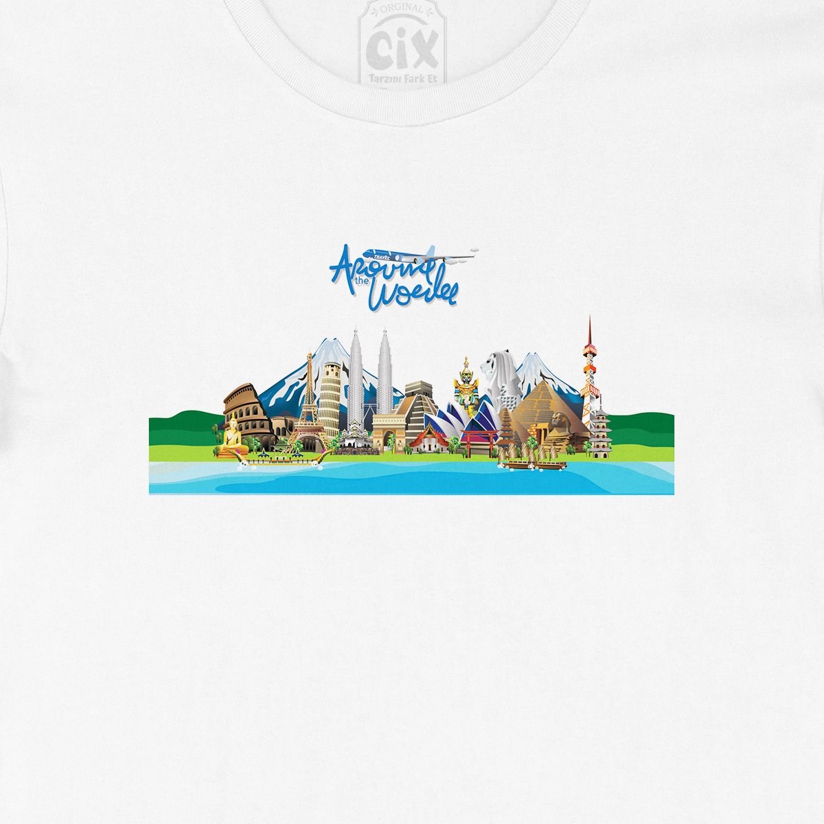 Around The World Tişört