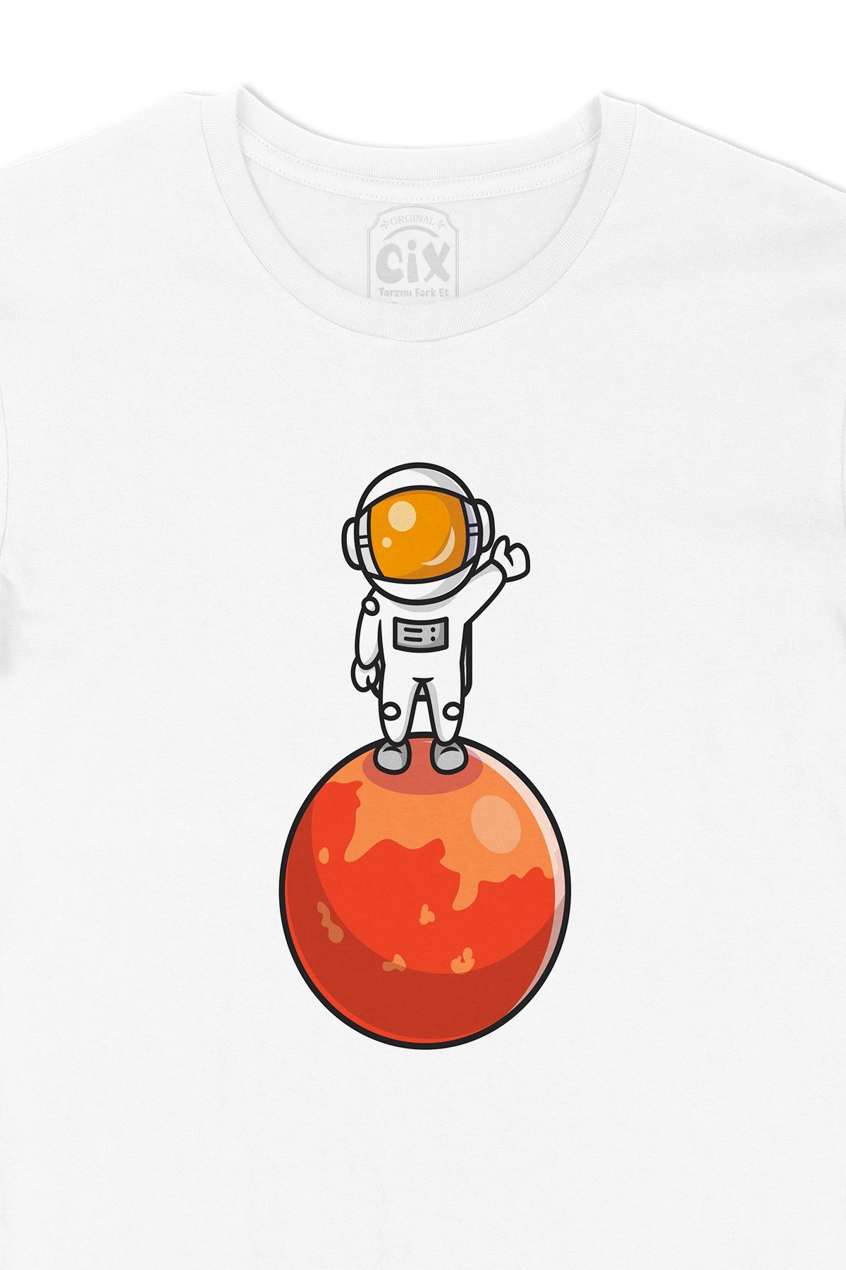 Astronot Merhaba Dünya Tişört