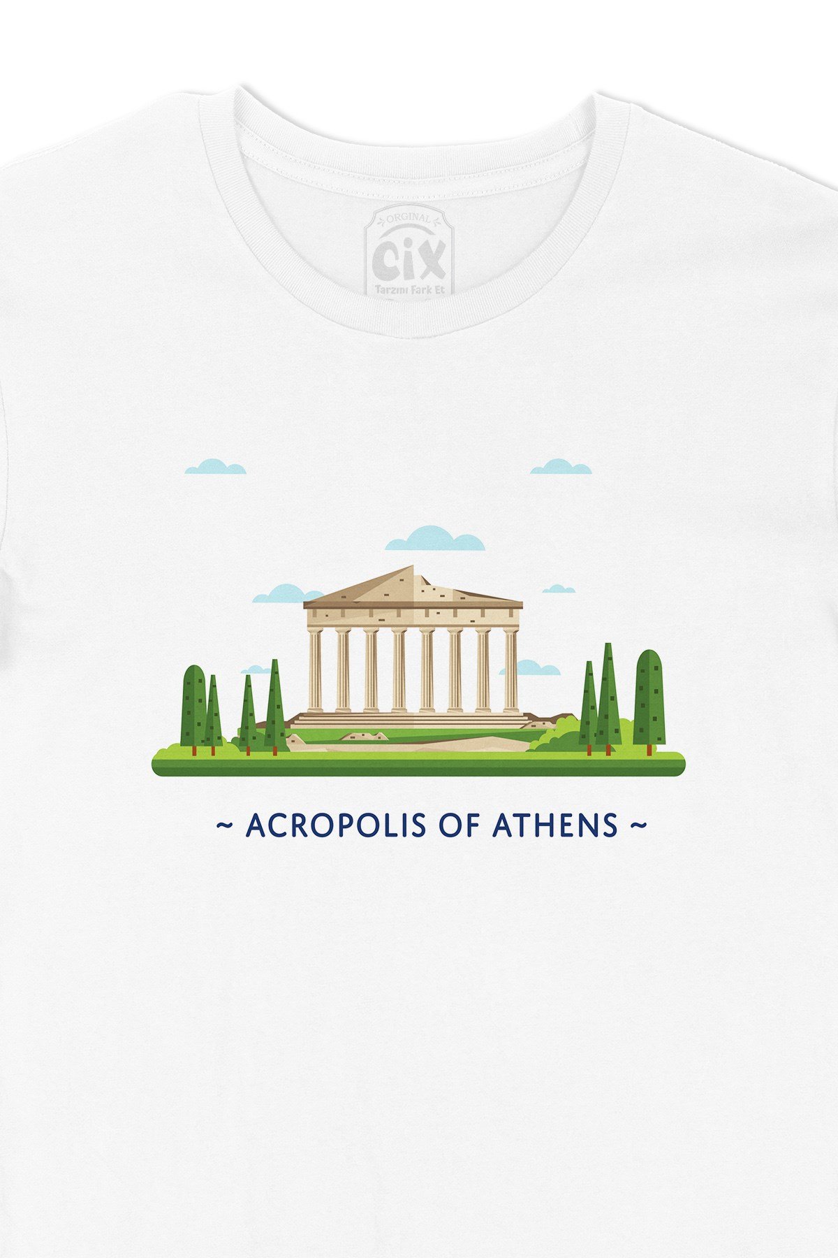Atina Akropolis  Tişört