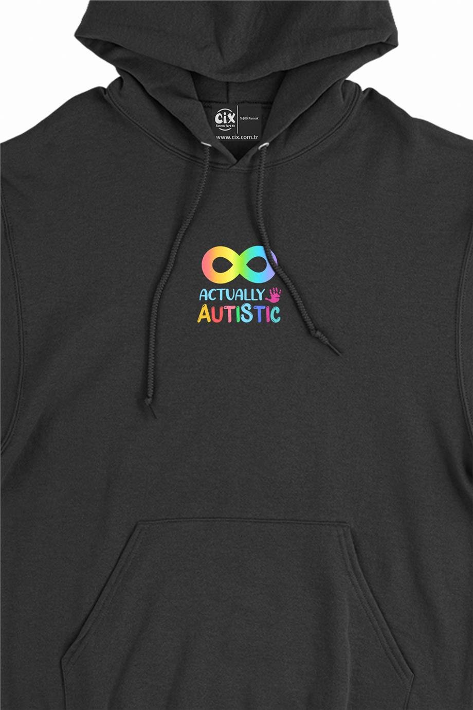 Autistic Otizm Minimal Kapşonlu Sweatshirt Hoodie Autistic Otizm Minimal Kapşonlu Sweatshirt Hoodie - Ücretsiz Kargo