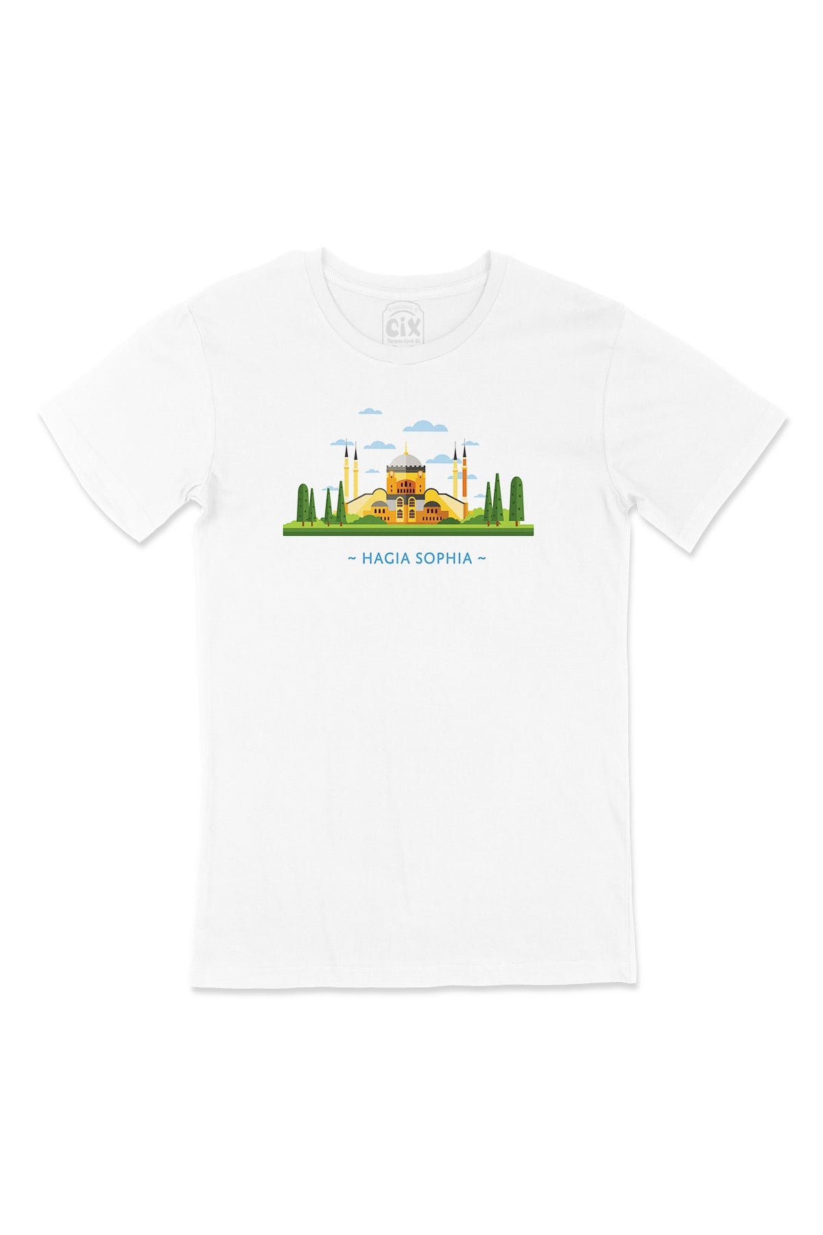 Ayasofya Çizimli Tişört