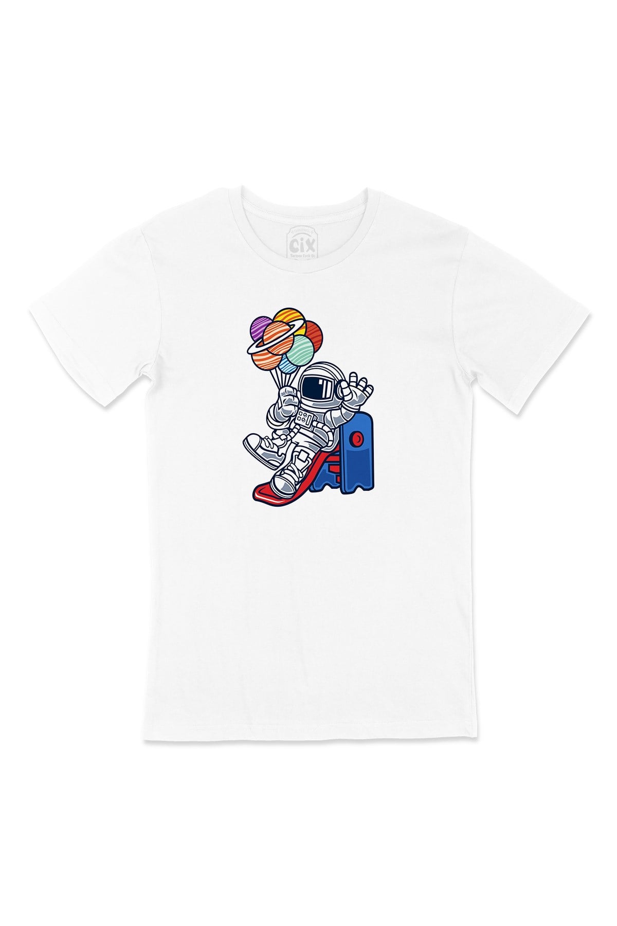 Balonlu Astronot Tişört