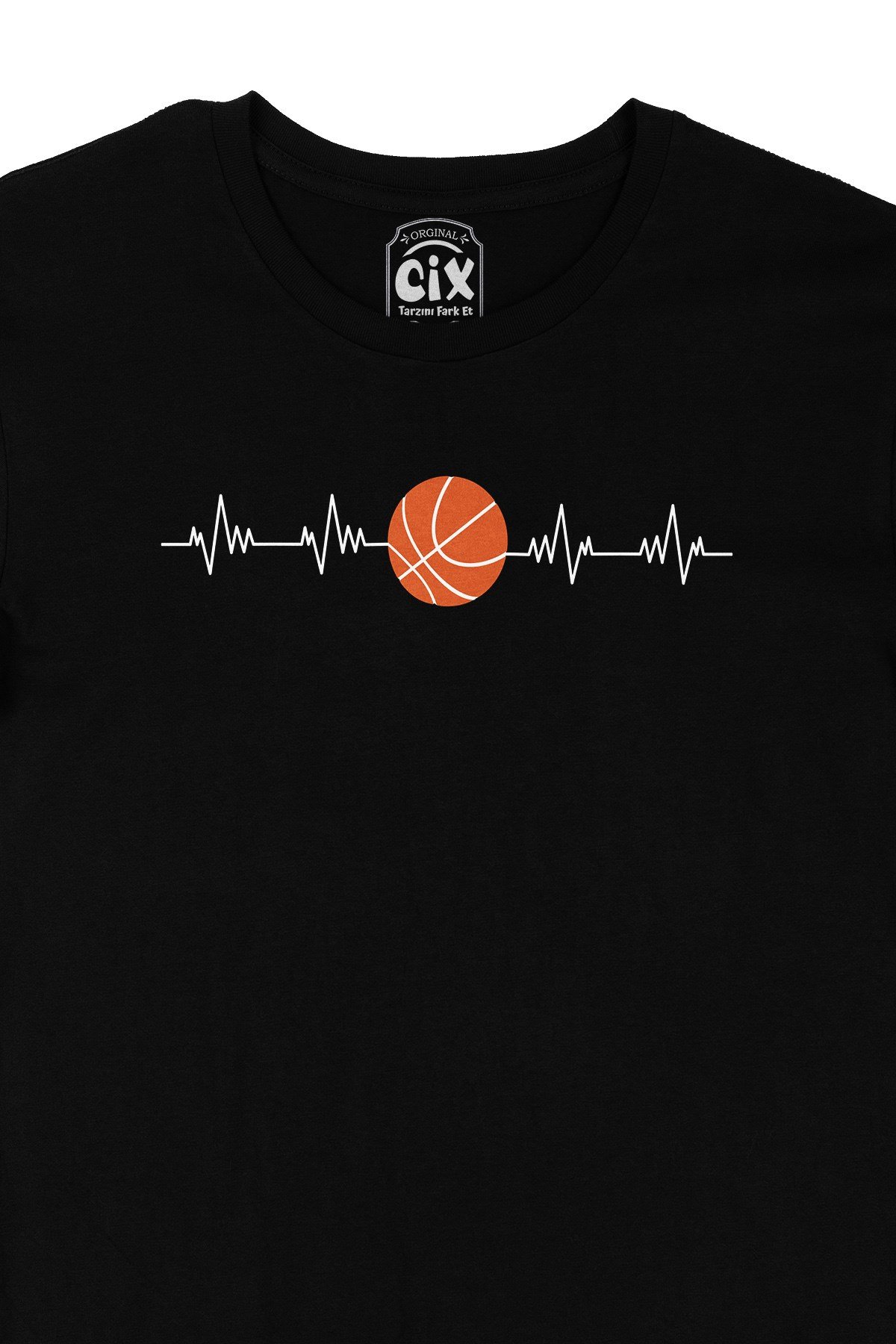Basketbol Aşkı Siyah Tişört