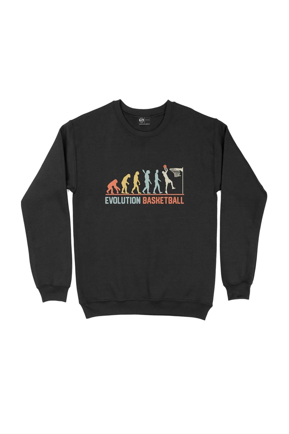 Basketbol Evolution Sweatshirt Basketbol Evolution Sweatshirt - Ücretsiz Kargo