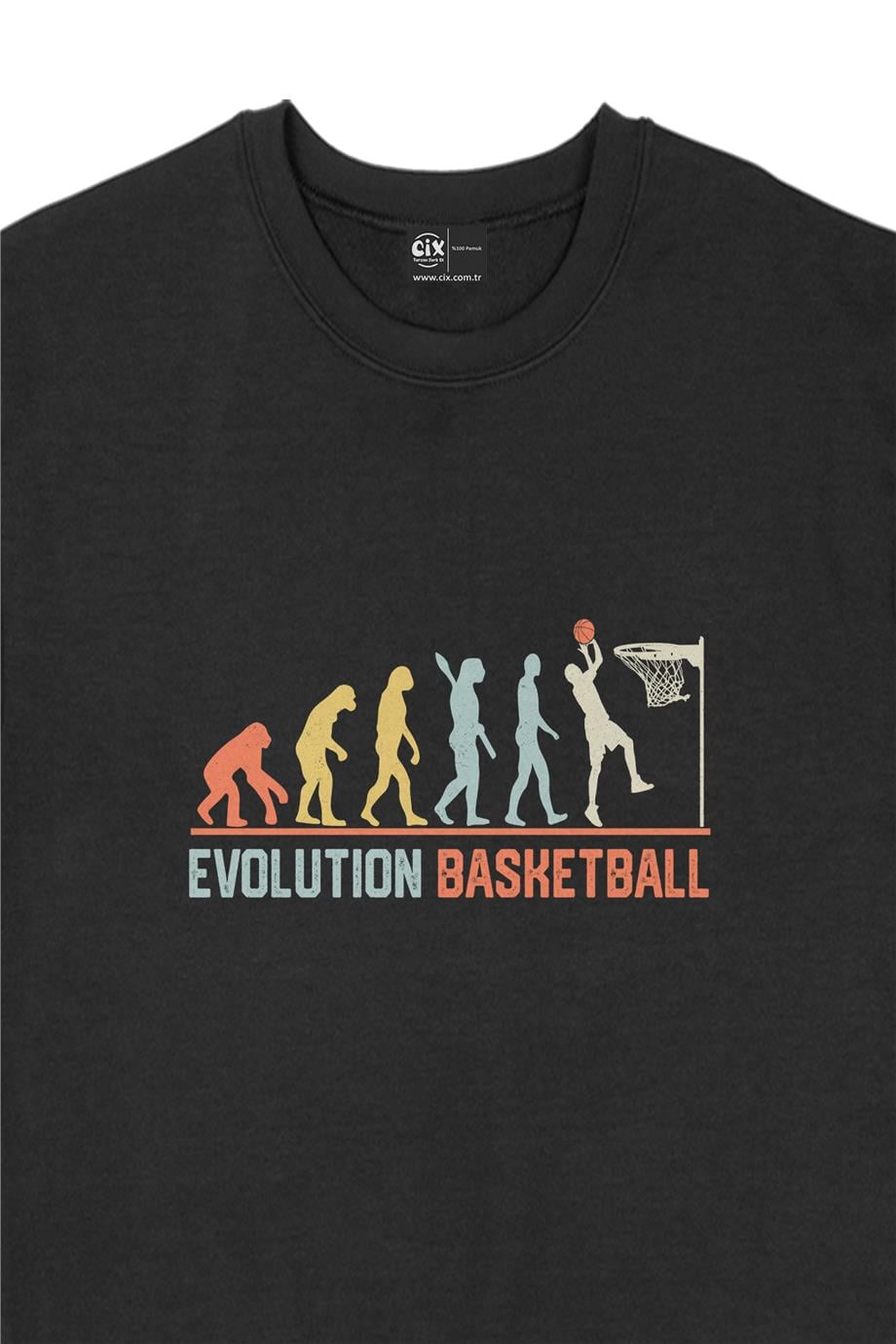 Basketbol Evolution Sweatshirt Basketbol Evolution Sweatshirt - Ücretsiz Kargo