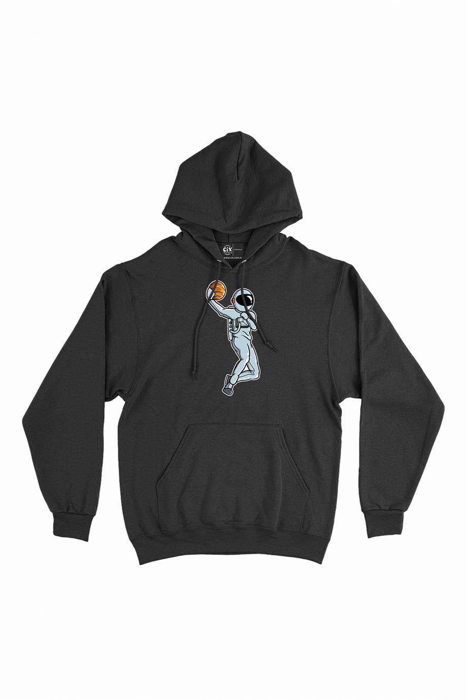 Basketbol Oyuncu Astronot Kapşonlu Sweatshirt Hoodie Basketbol Oyuncu Astronot Kapşonlu Sweatshirt Hoodie - Ücretsiz Kargo