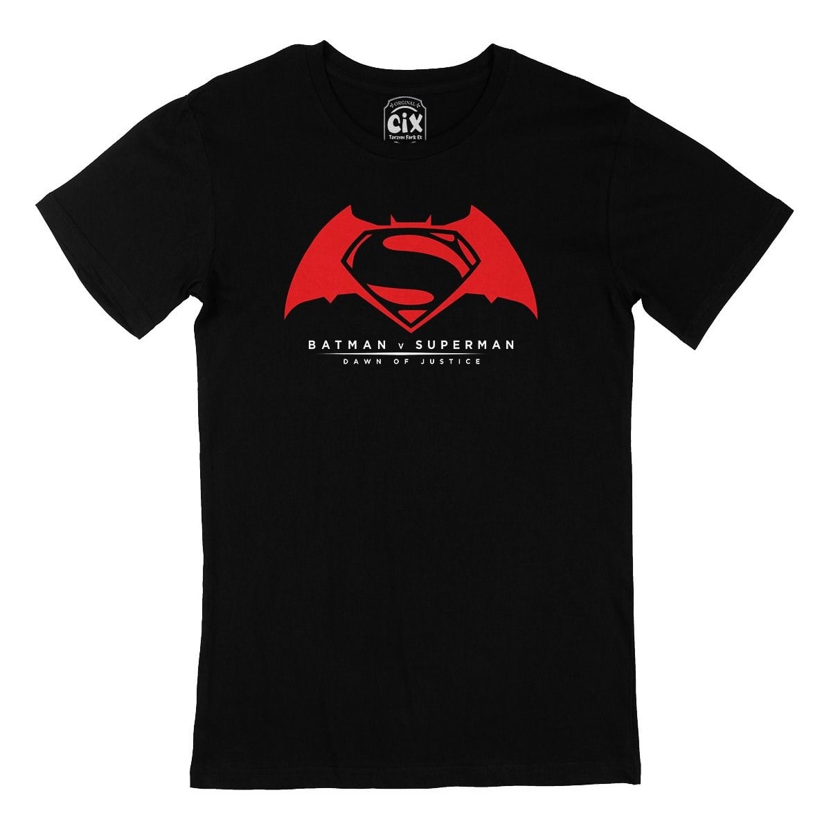 Batman & Superman Siyah Tişört