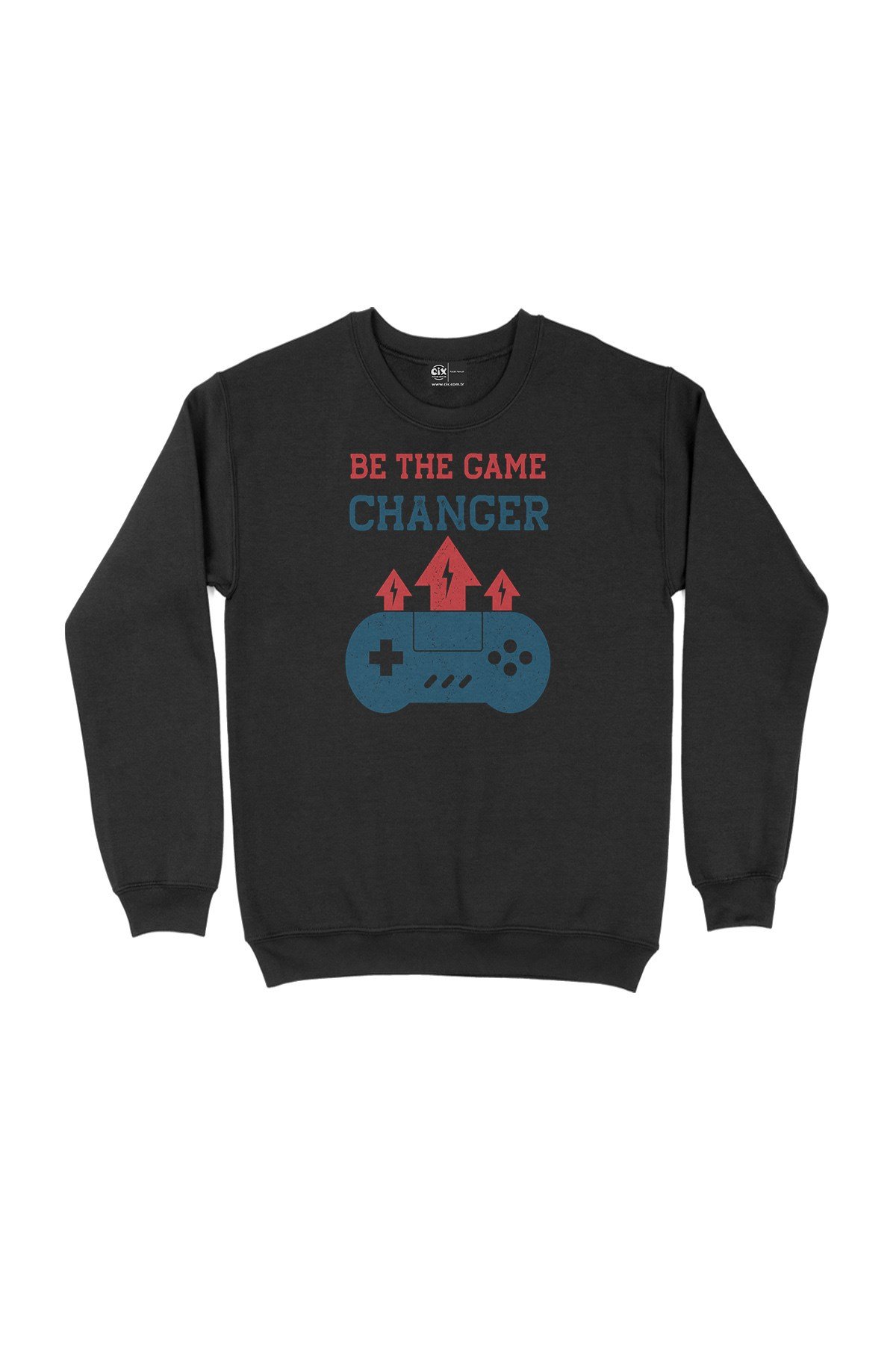 Be The Game Changer Siyah Sweatshirt