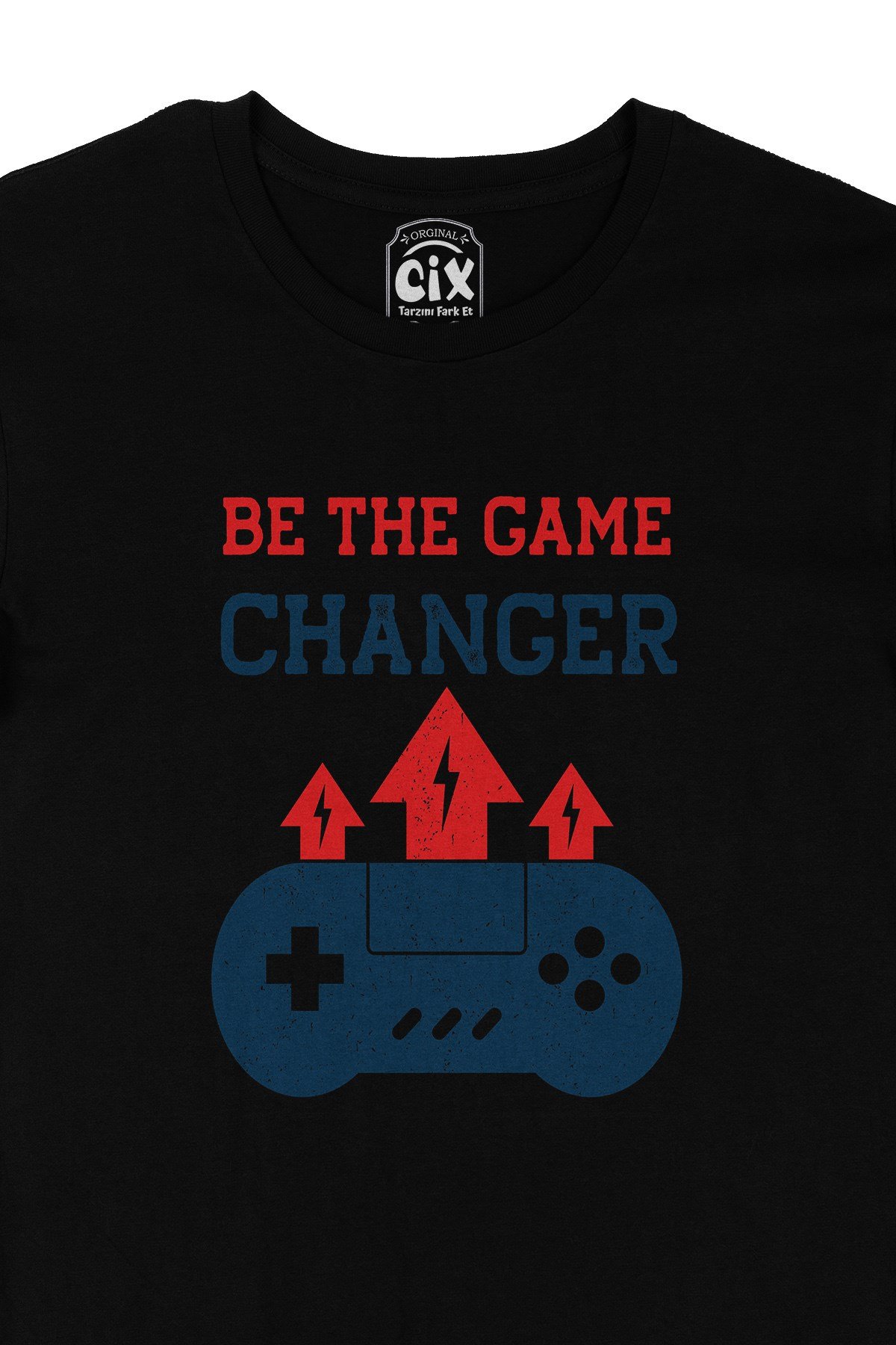 Be The Game Changer Siyah Tişört
