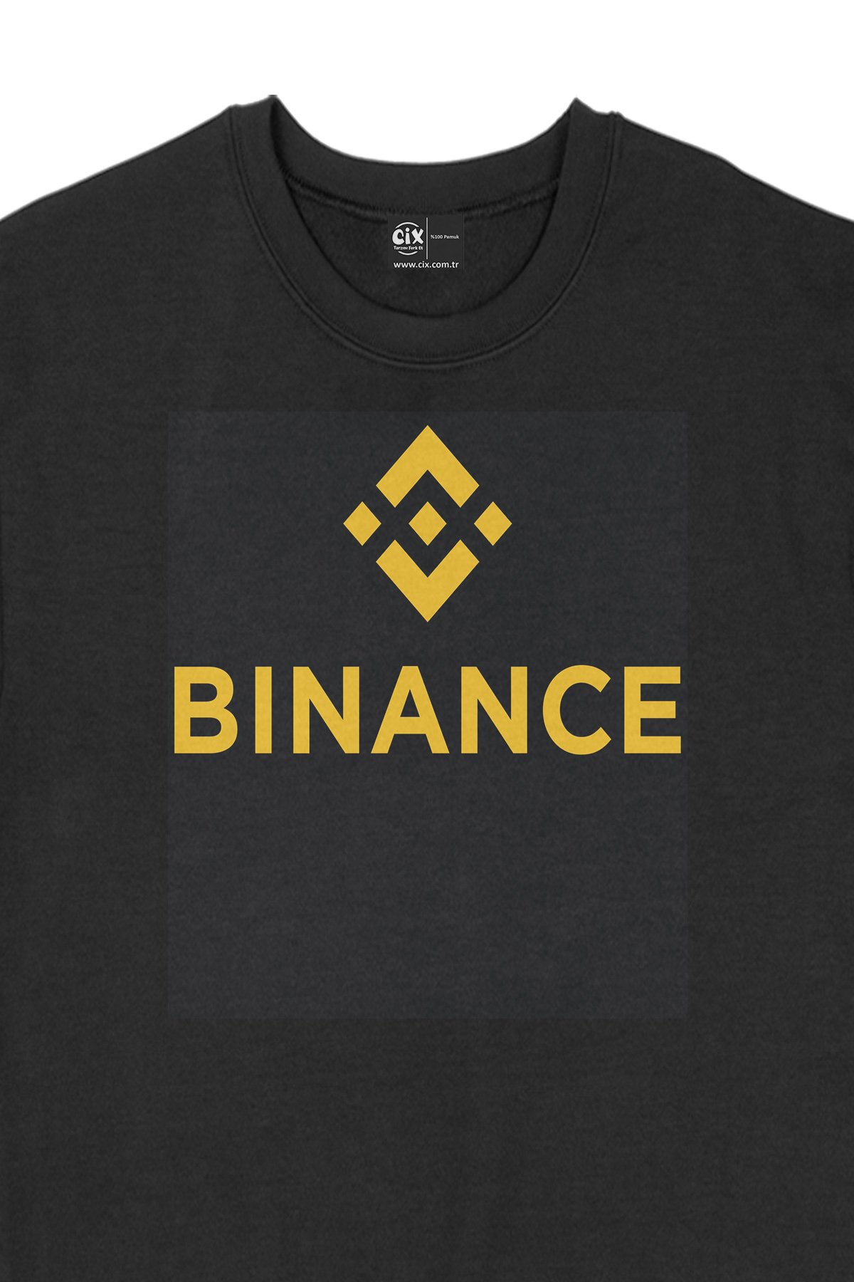 Binance Siyah Sweatshirt