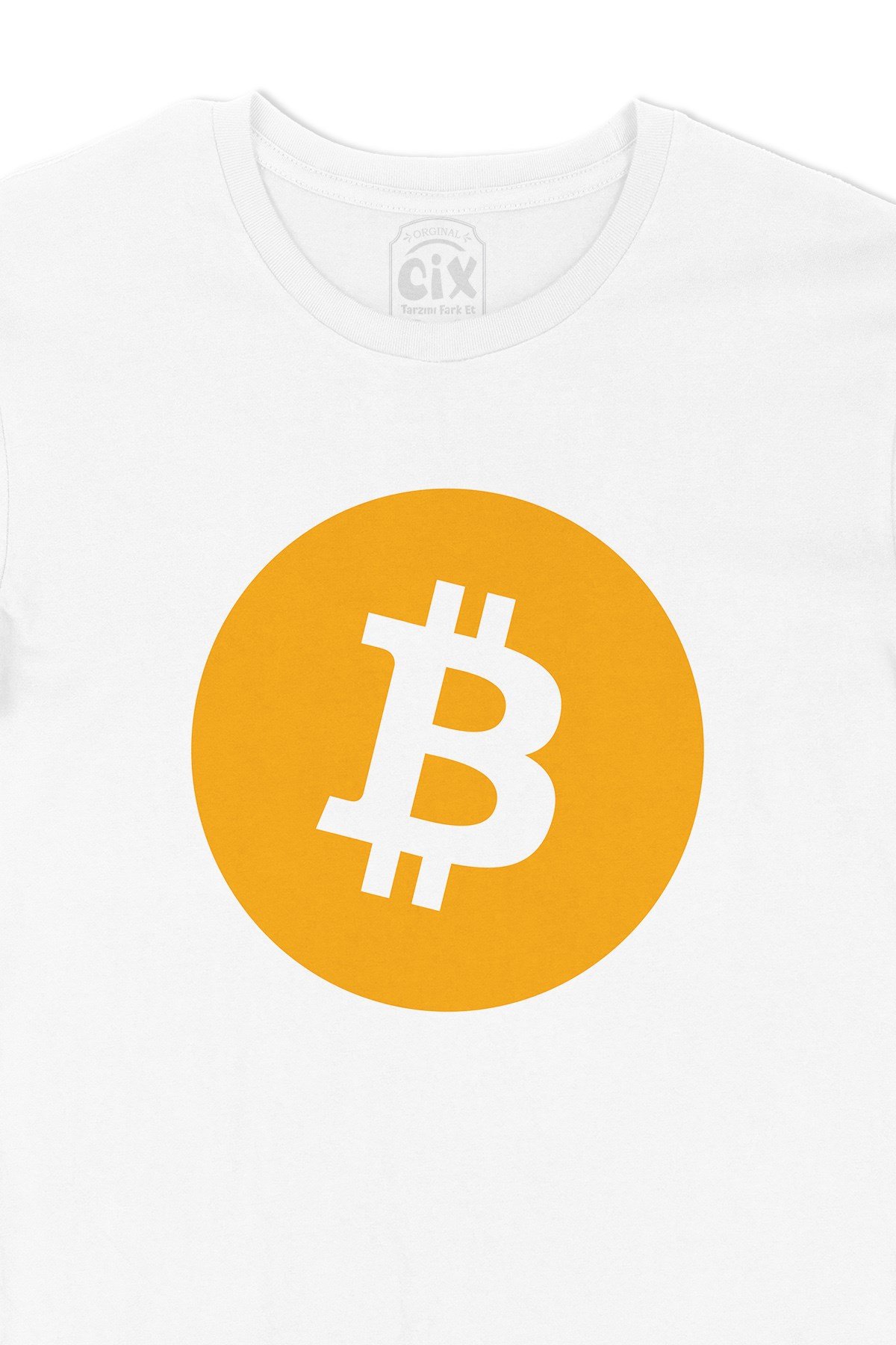 Bitcoin Logolu Tişört
