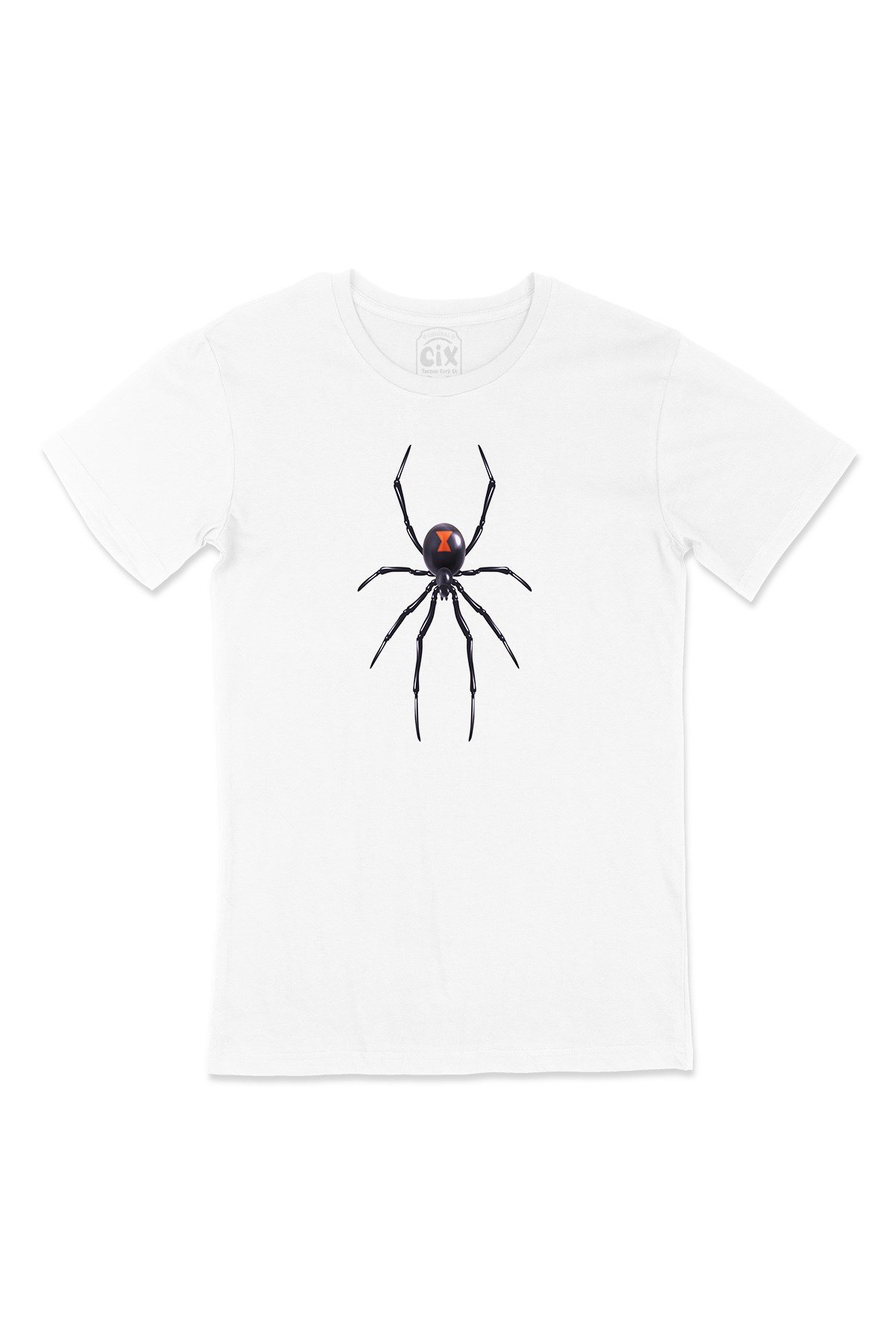 Black Widow Gerçek Örümcek Tişört