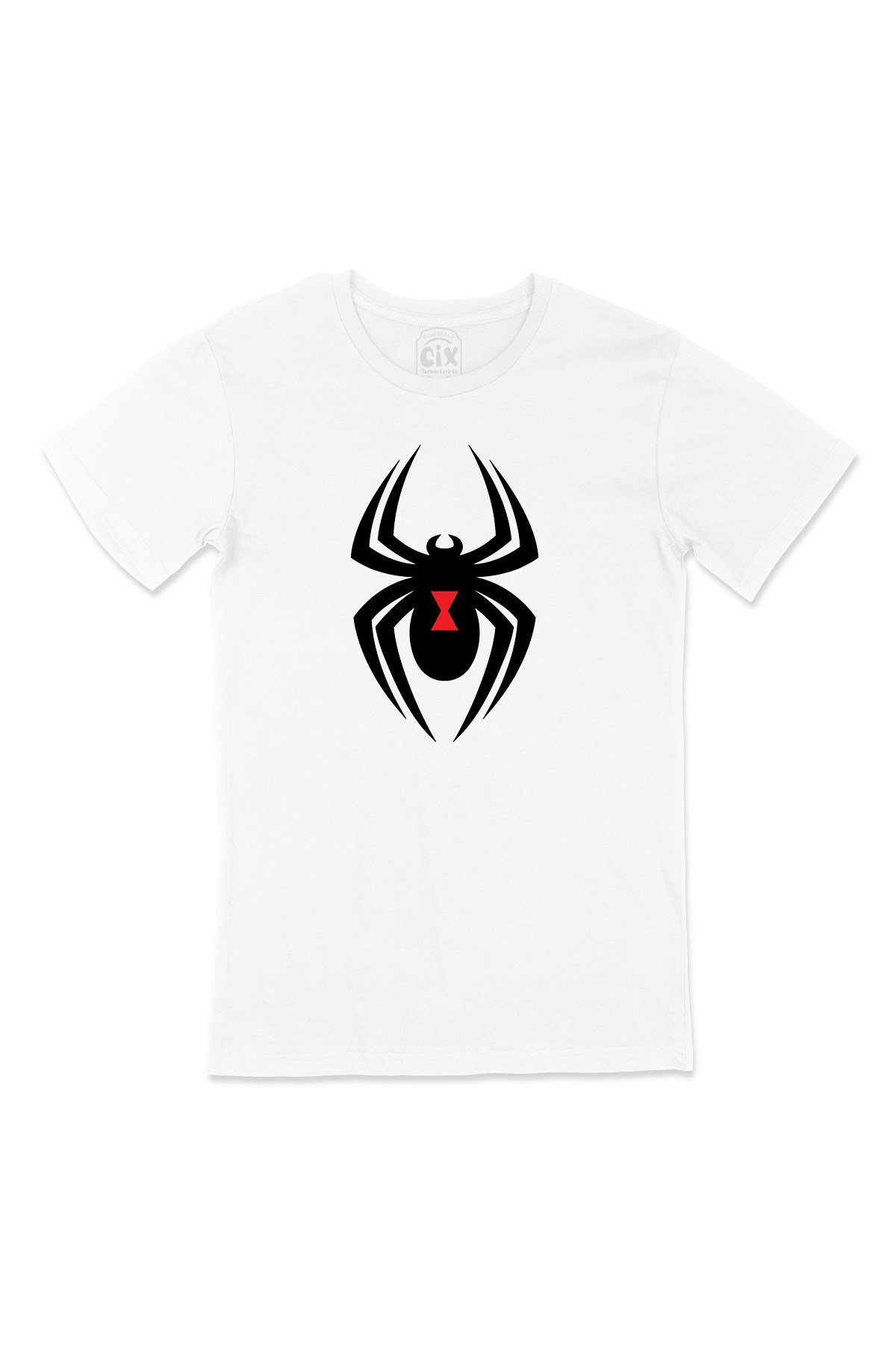 Black Widow Spider Tasarımlı Tişört