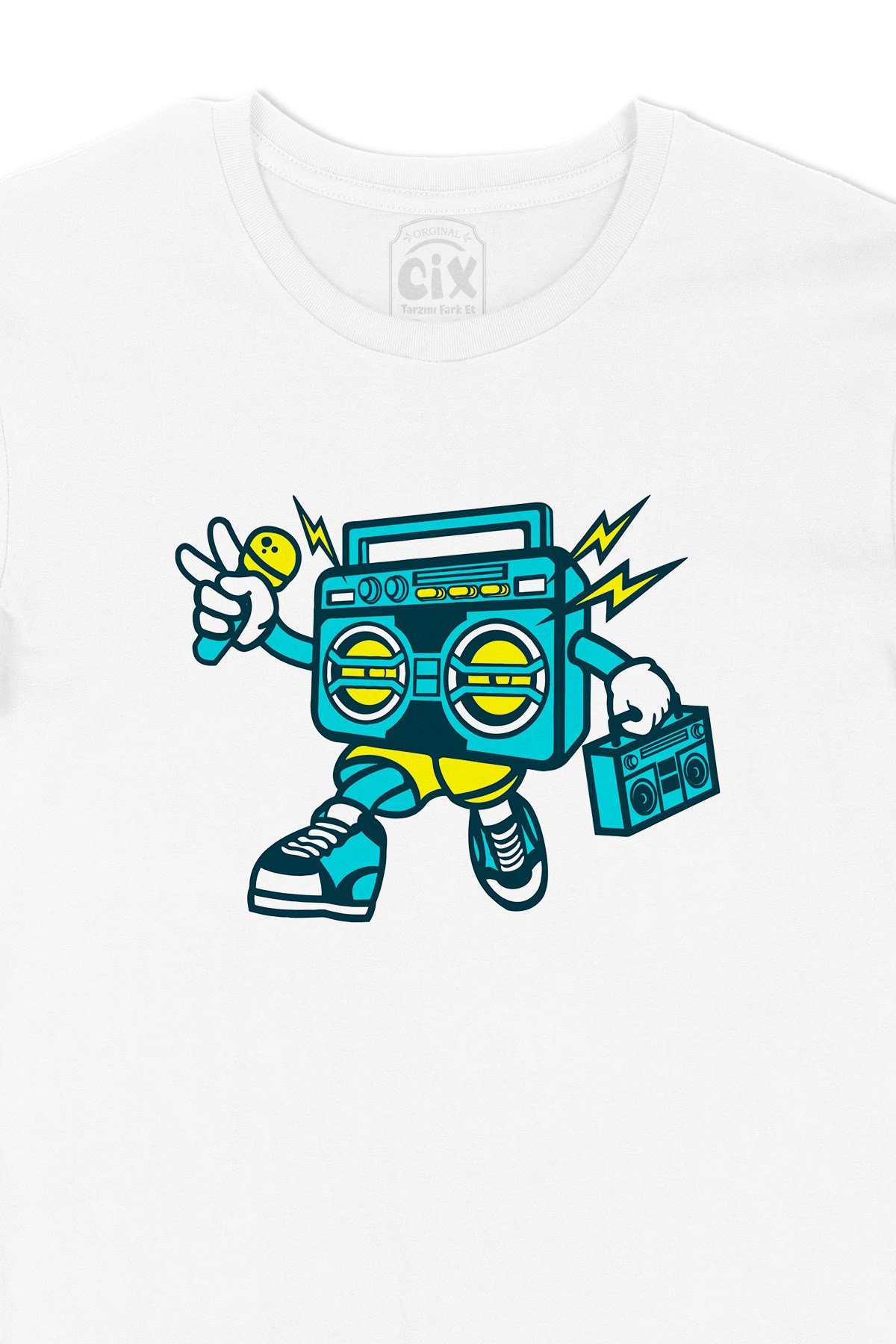 Boom Box Robot Tişört