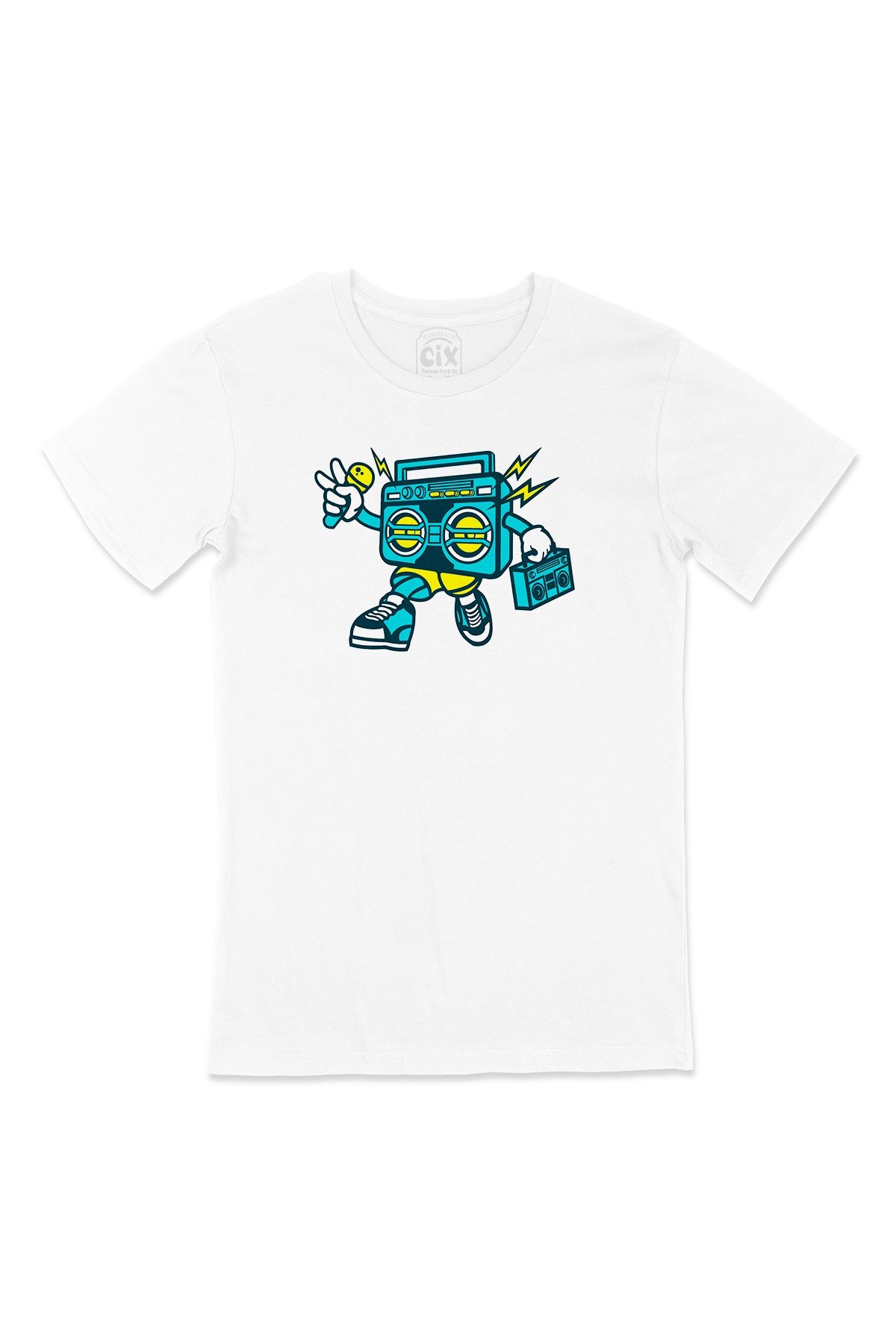 Boom Box Robot Tişört