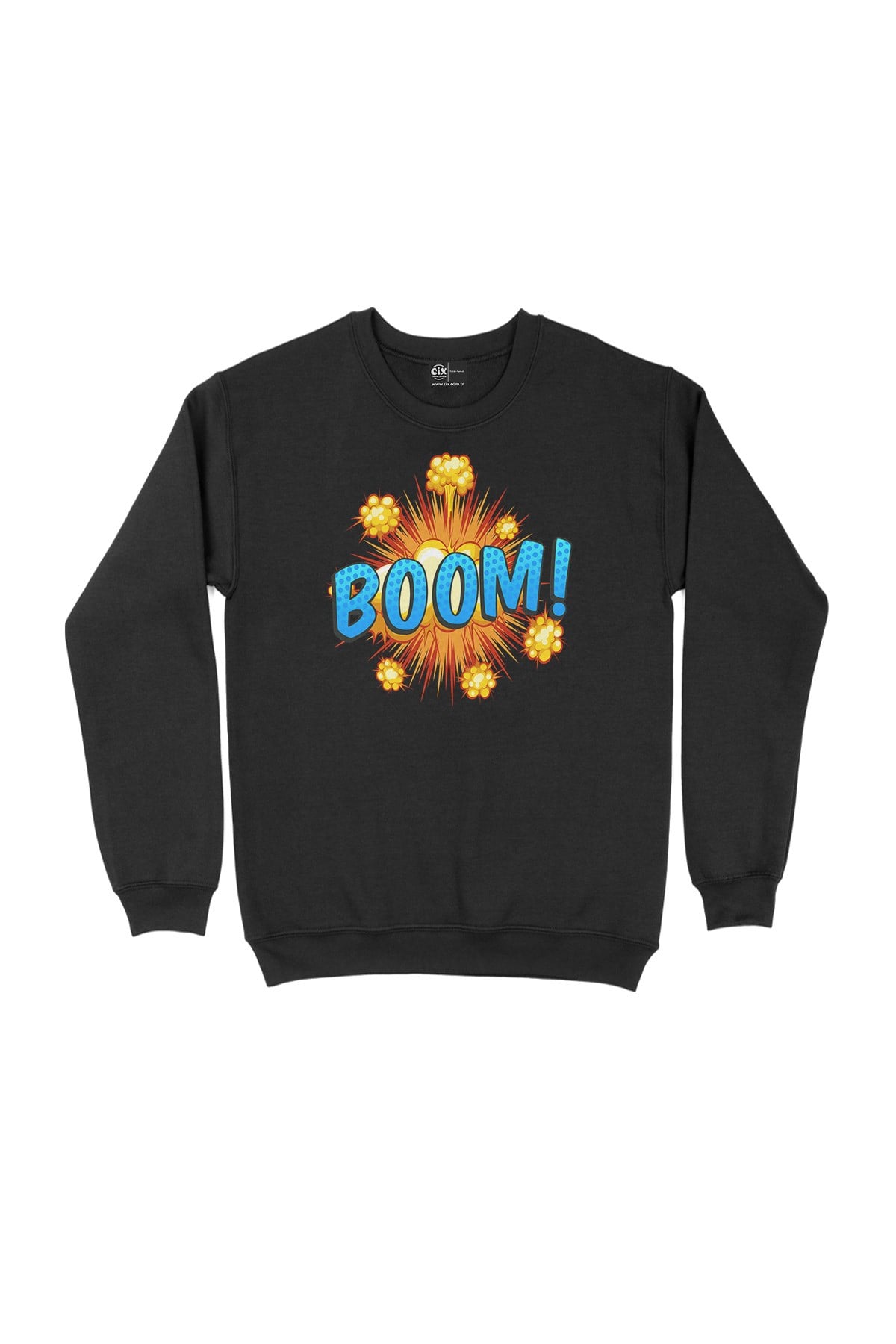 Boom Siyah Sweatshirt