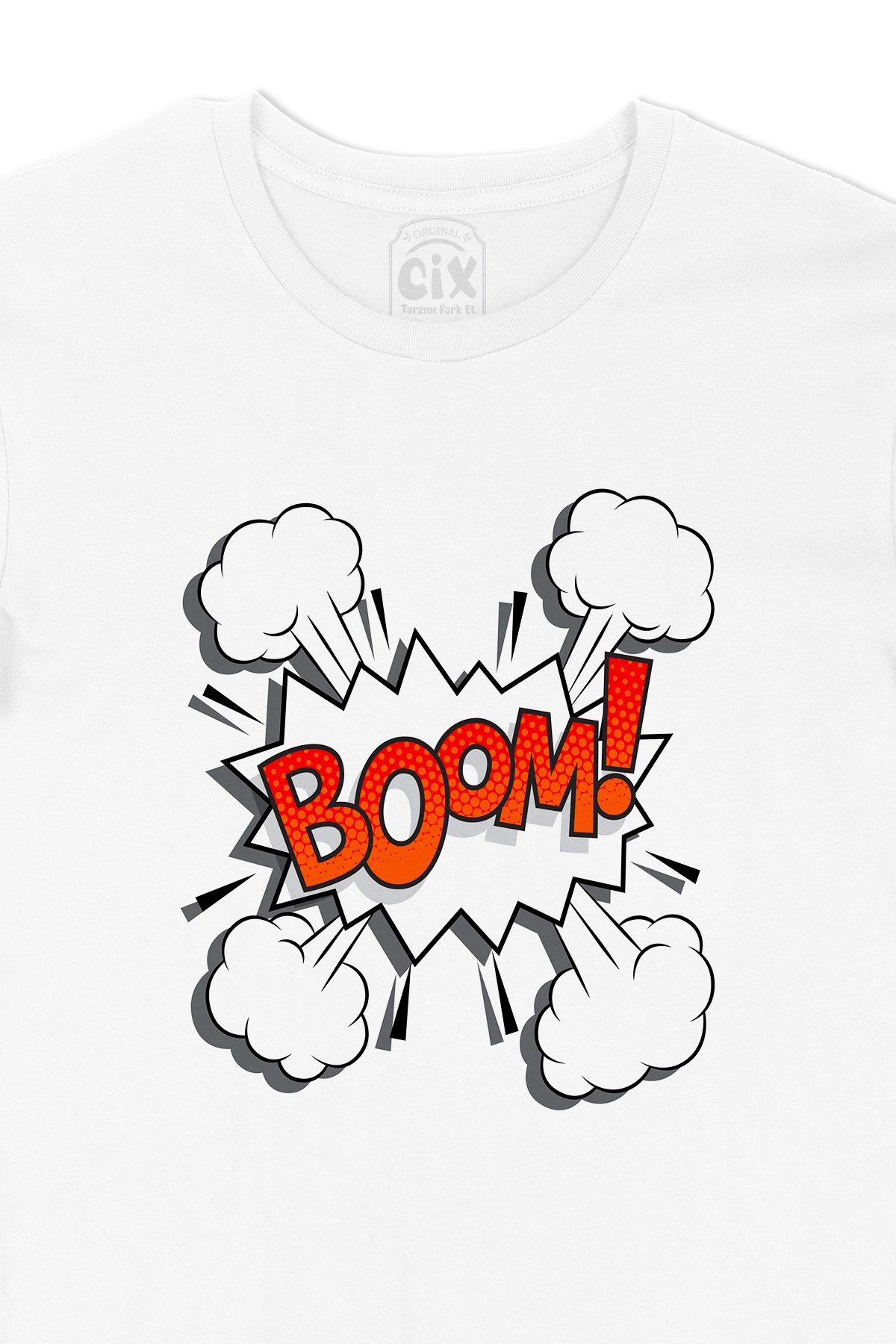 Boom Tasarımlı Tişört