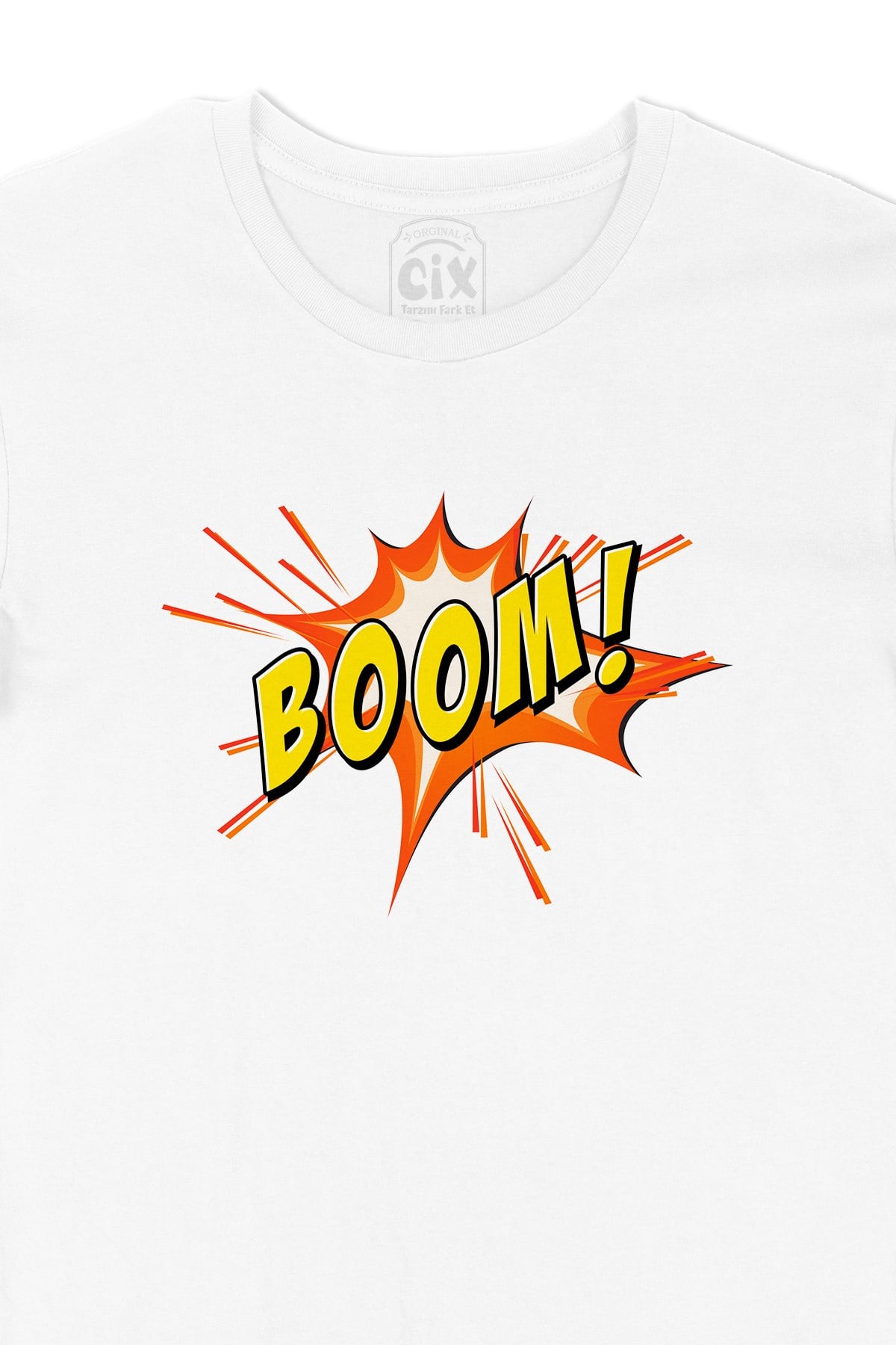 Boom Yazılı Tişört
